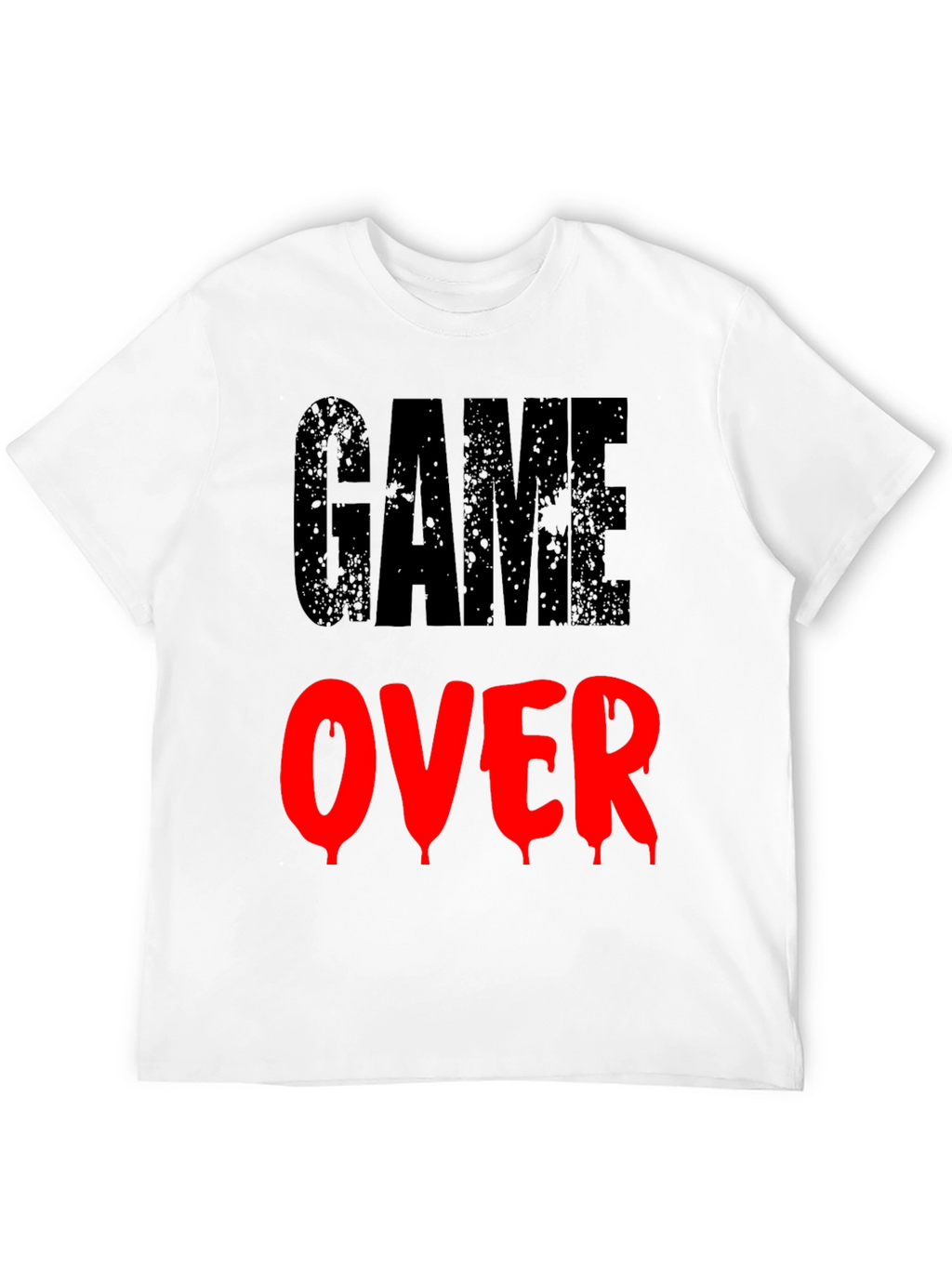 Game Over Graphic Print T-Shirt