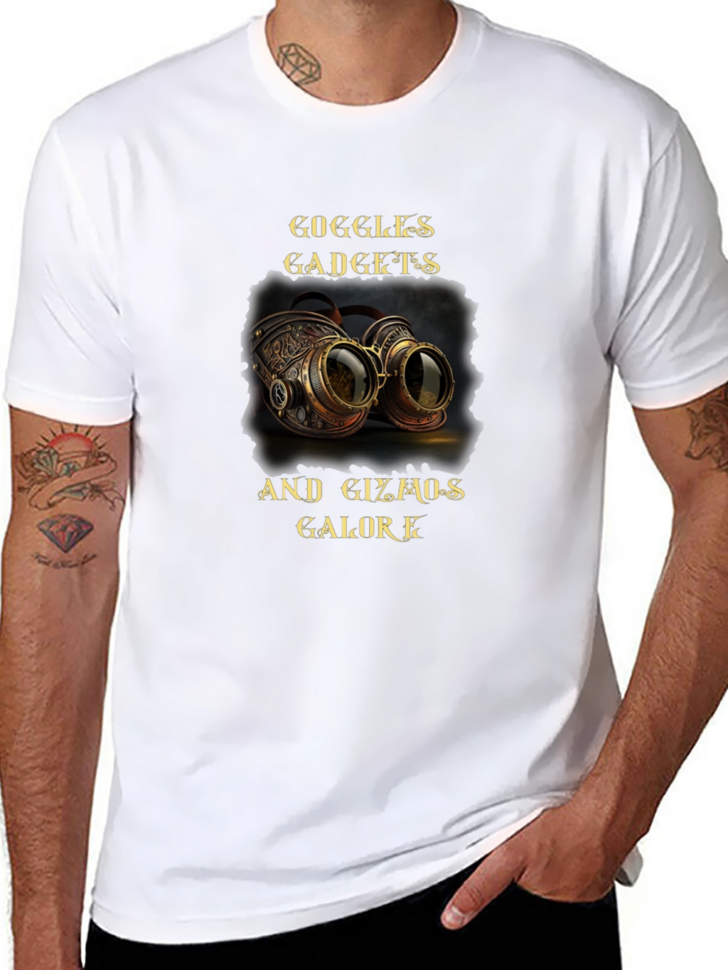 Steampunk Goggles T-Shirt