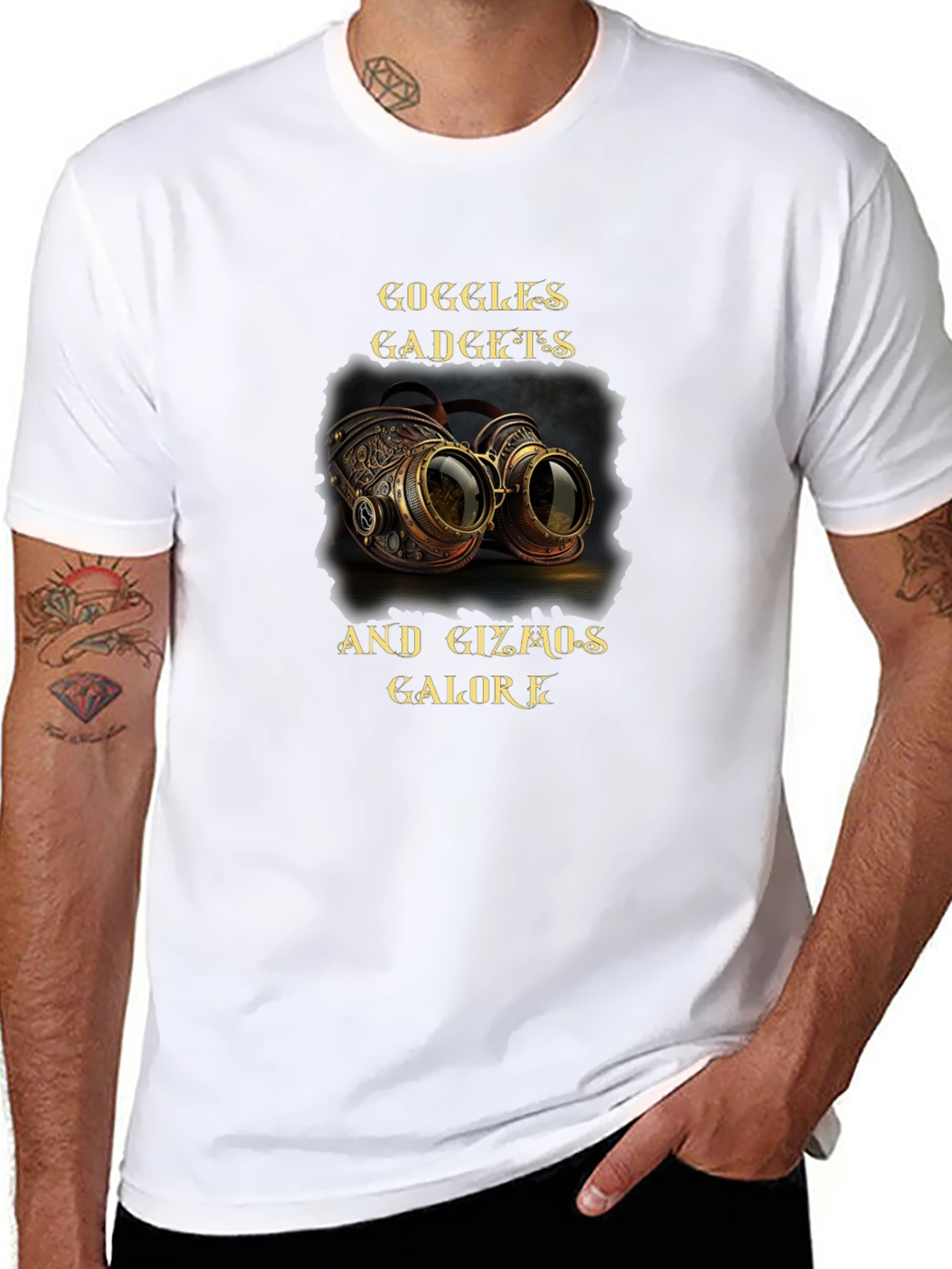 Steampunk Goggles T-Shirt