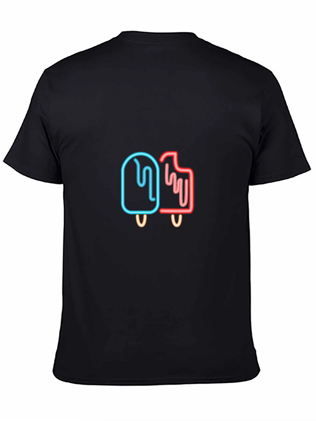 Neon Popsicle T-Shirt - Cool Graphic Tee