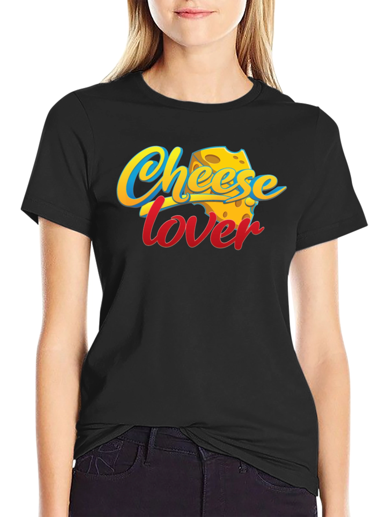 Cheese Lover Graphic T-Shirt