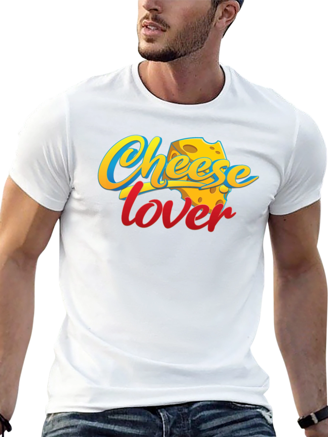 Cheese Lover Graphic T-Shirt