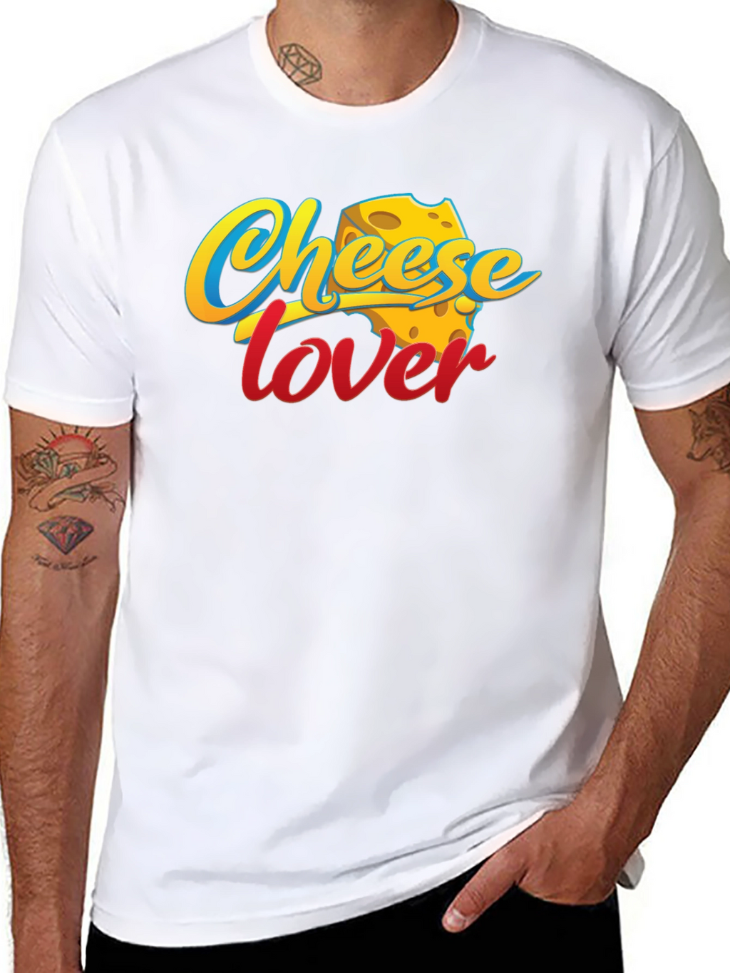 Cheese Lover Graphic T-Shirt