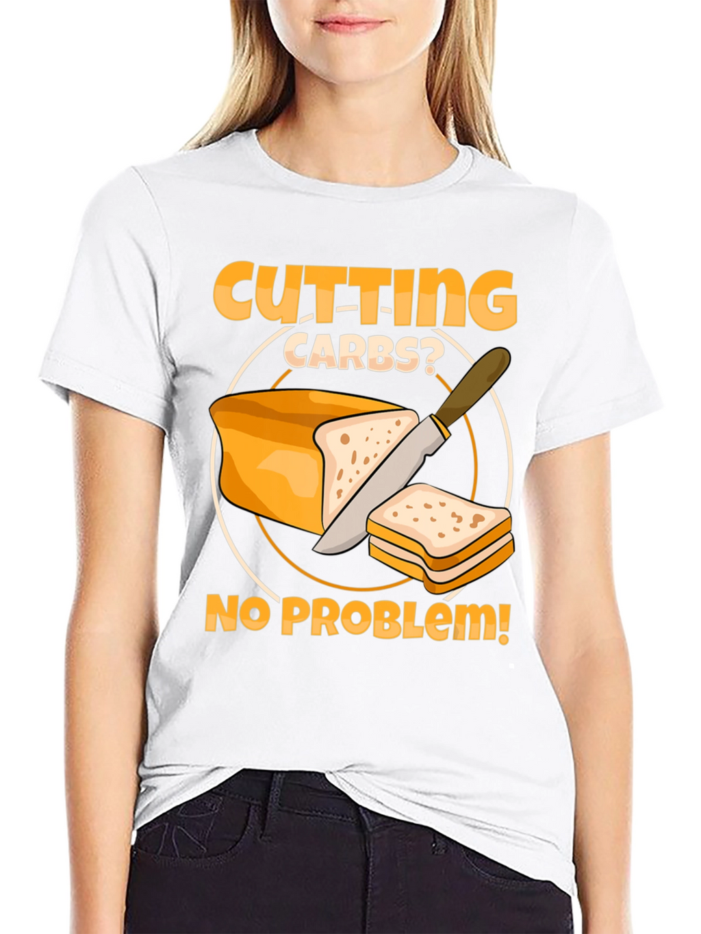 Cutting Carbs? Funny Diet T-Shirt