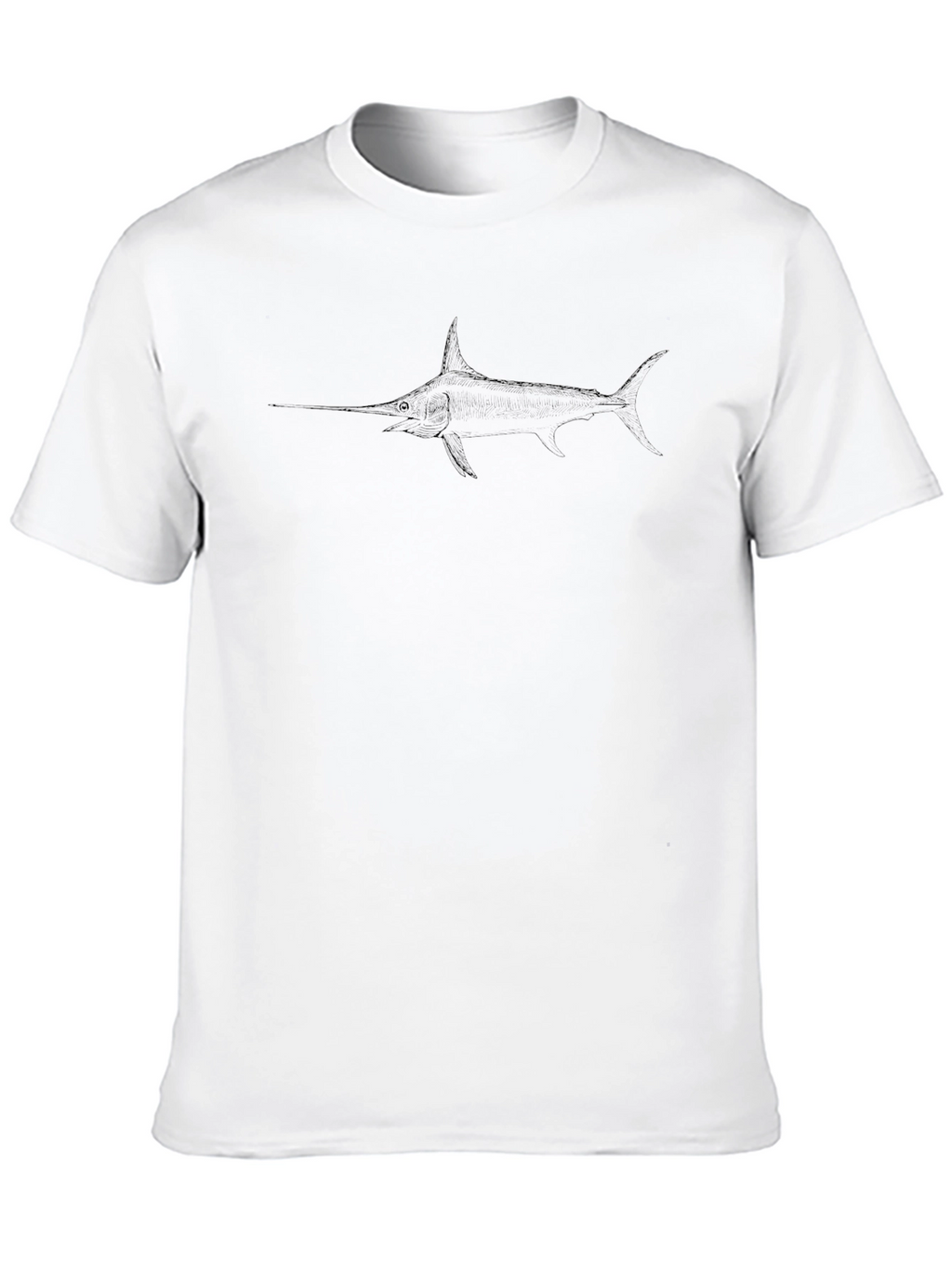 Swordfish Graphic Tee - Cool Angler Design