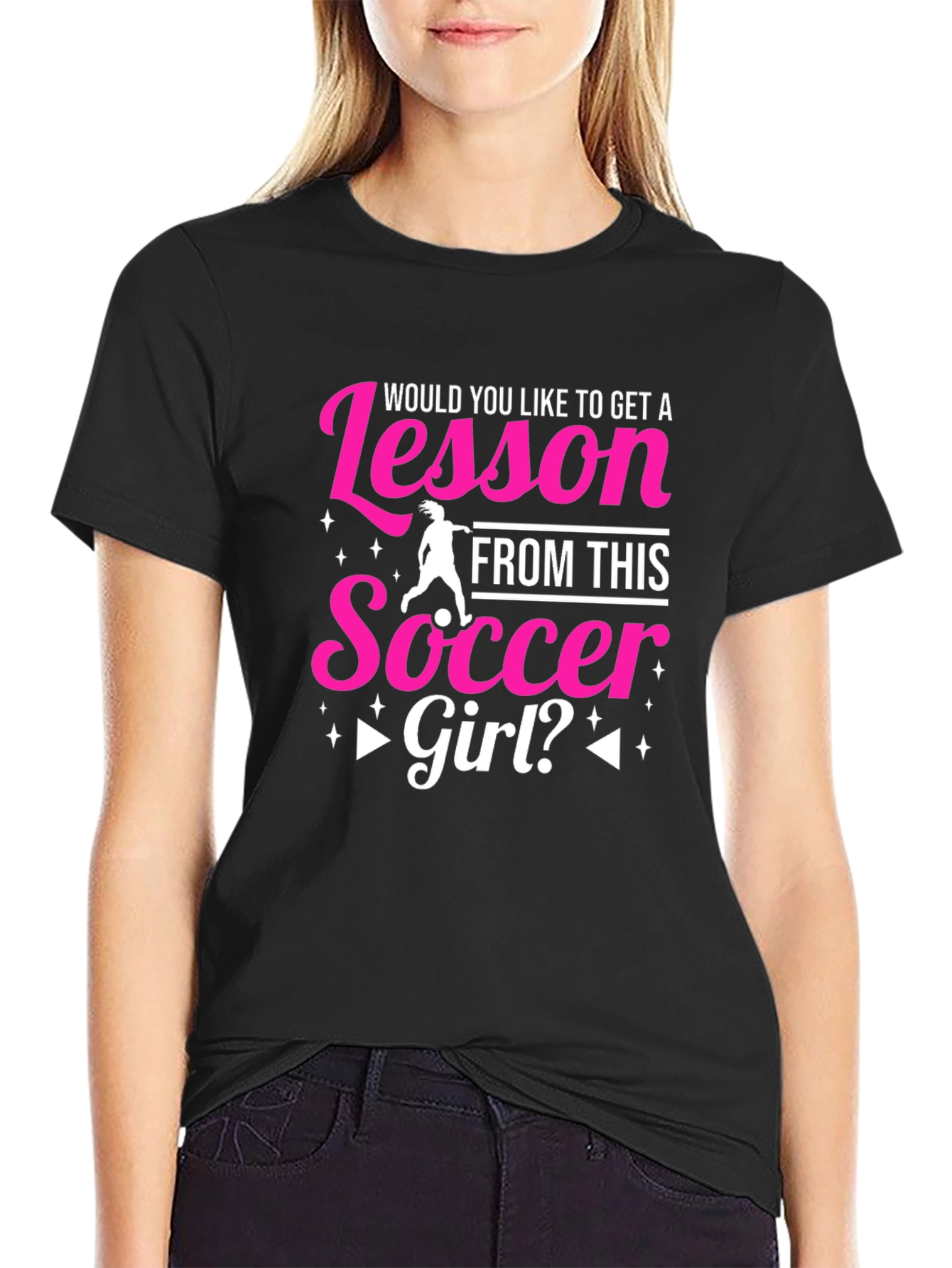 Soccer Girl Lesson T-Shirt