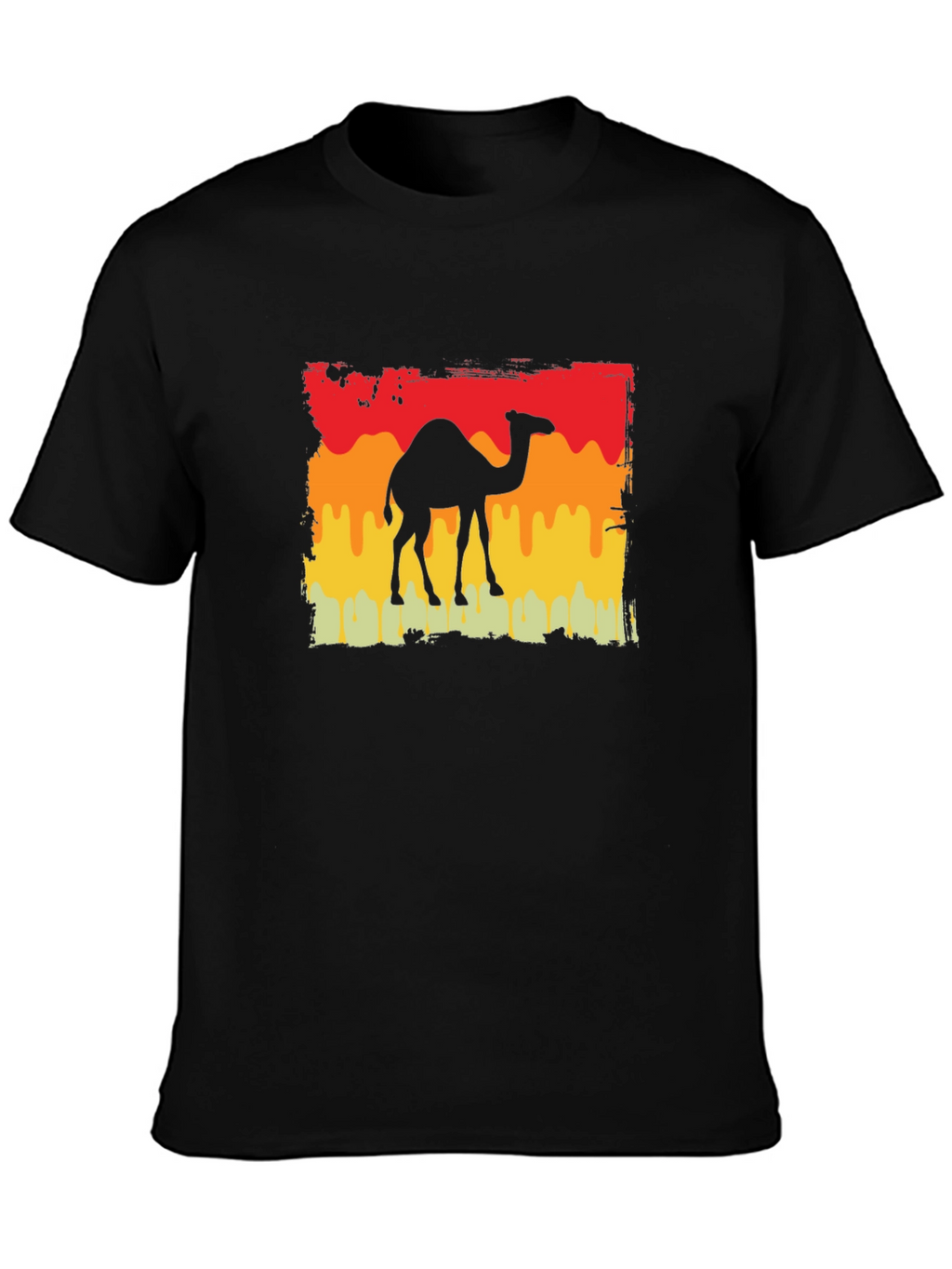 Camel Silhouette Retro T-Shirt