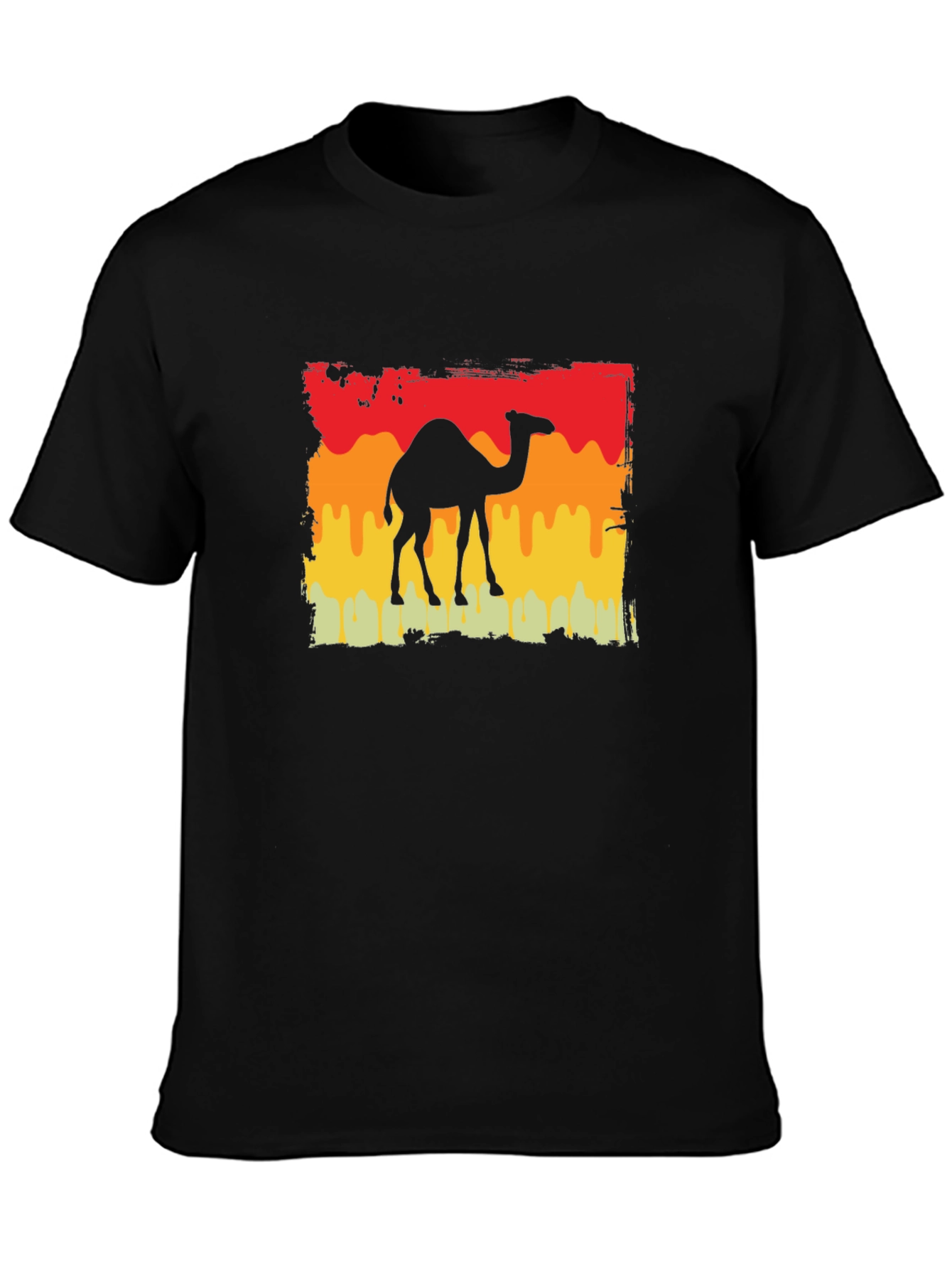 Camel Silhouette Retro T-Shirt
