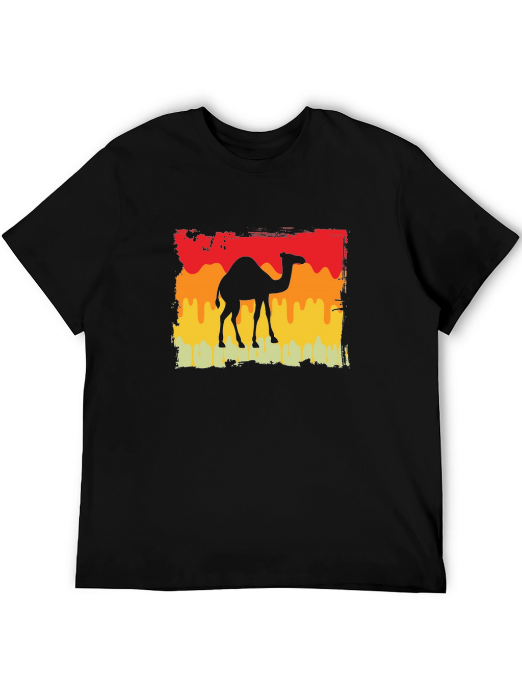 Camel Silhouette Retro T-Shirt