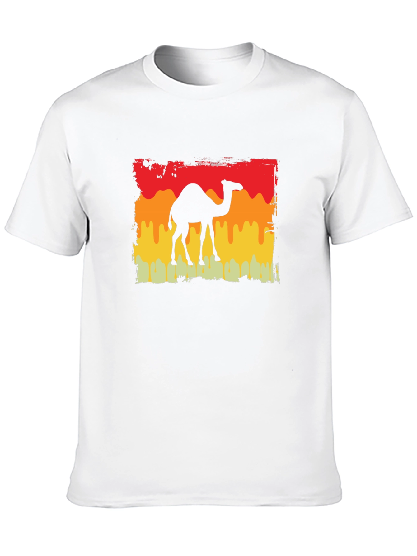 Camel Silhouette Retro T-Shirt
