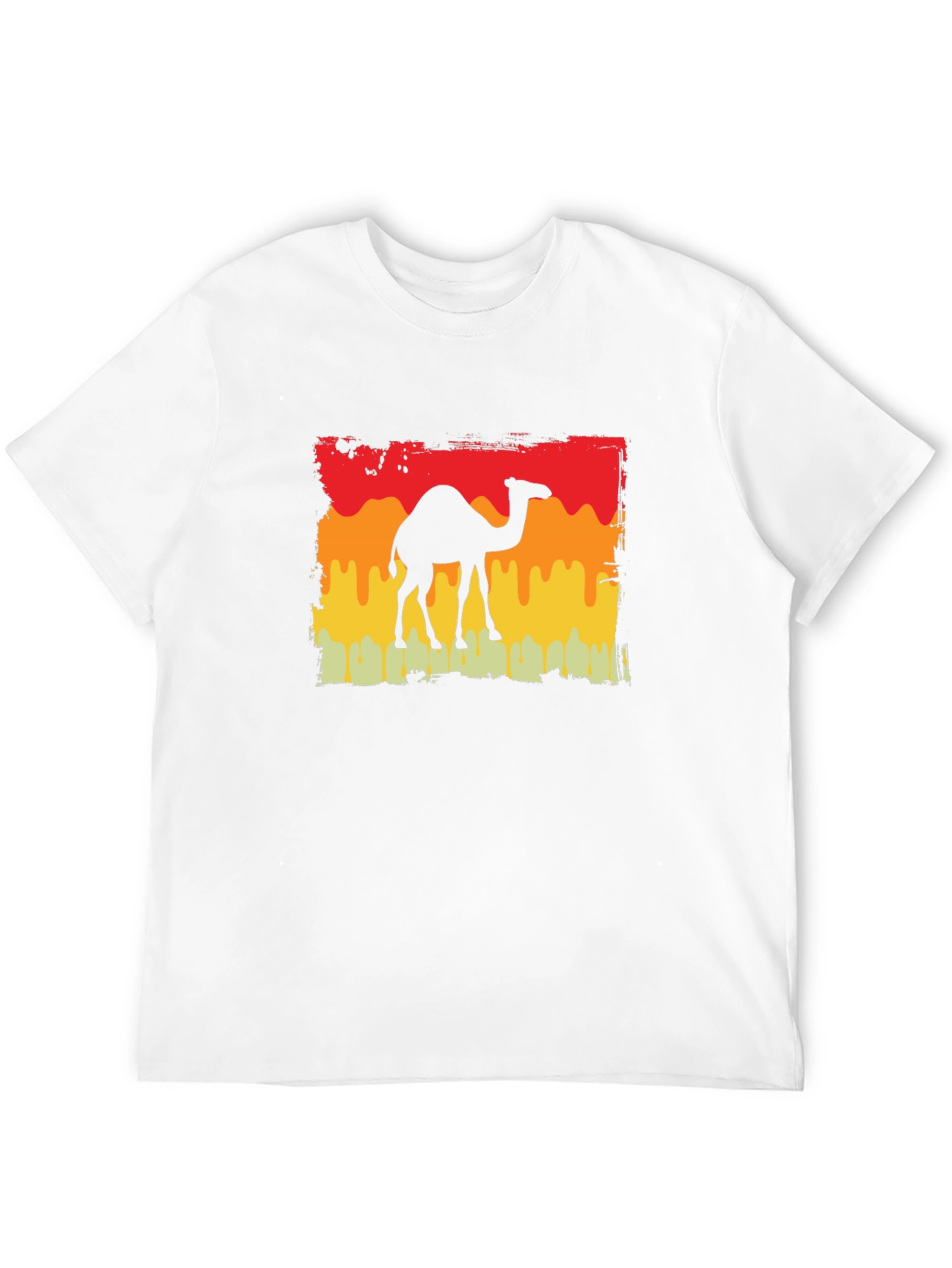 Camel Silhouette Retro T-Shirt