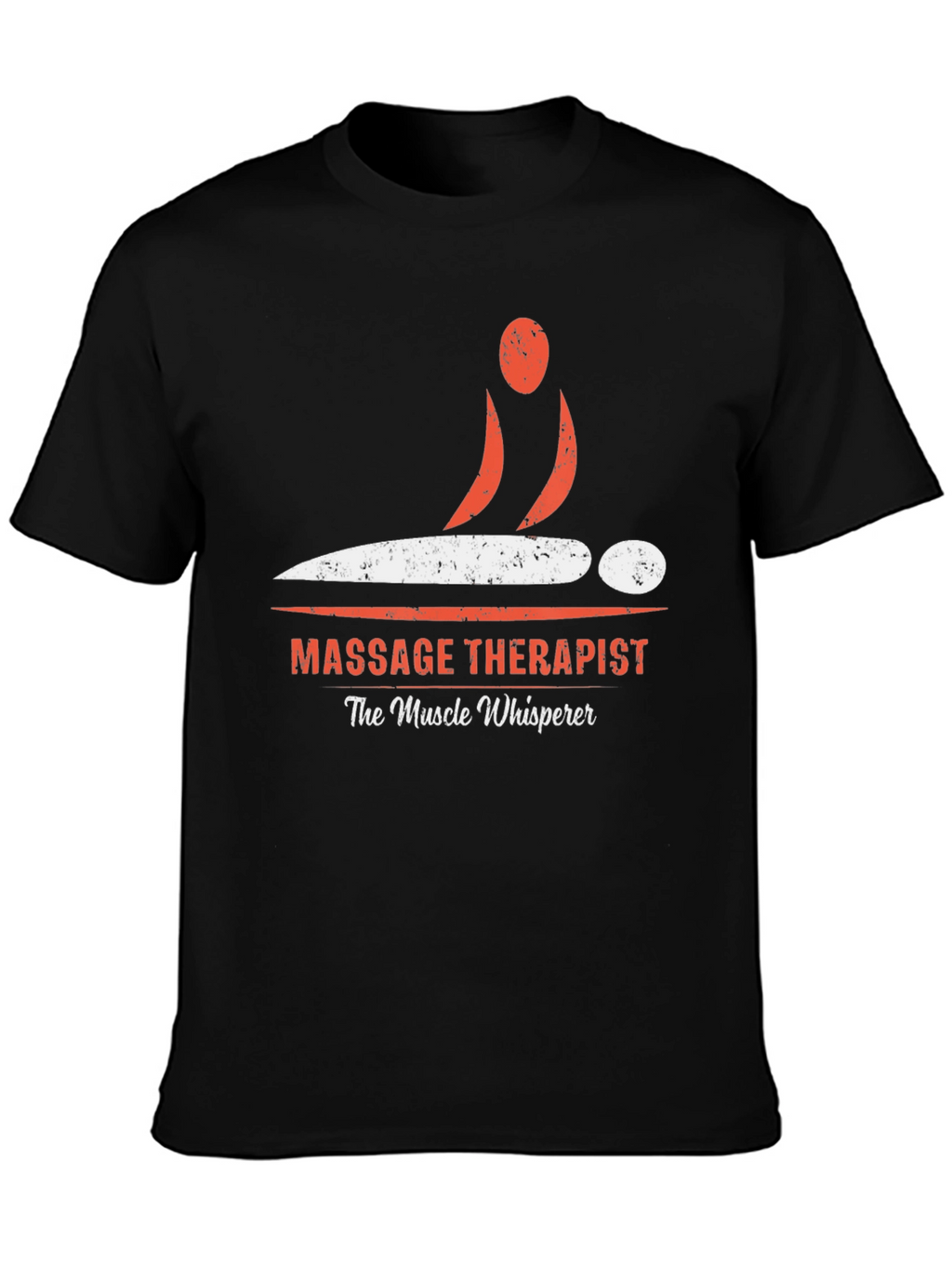Massage Therapist Graphic T-Shirt - Muscle Whisperer Tee