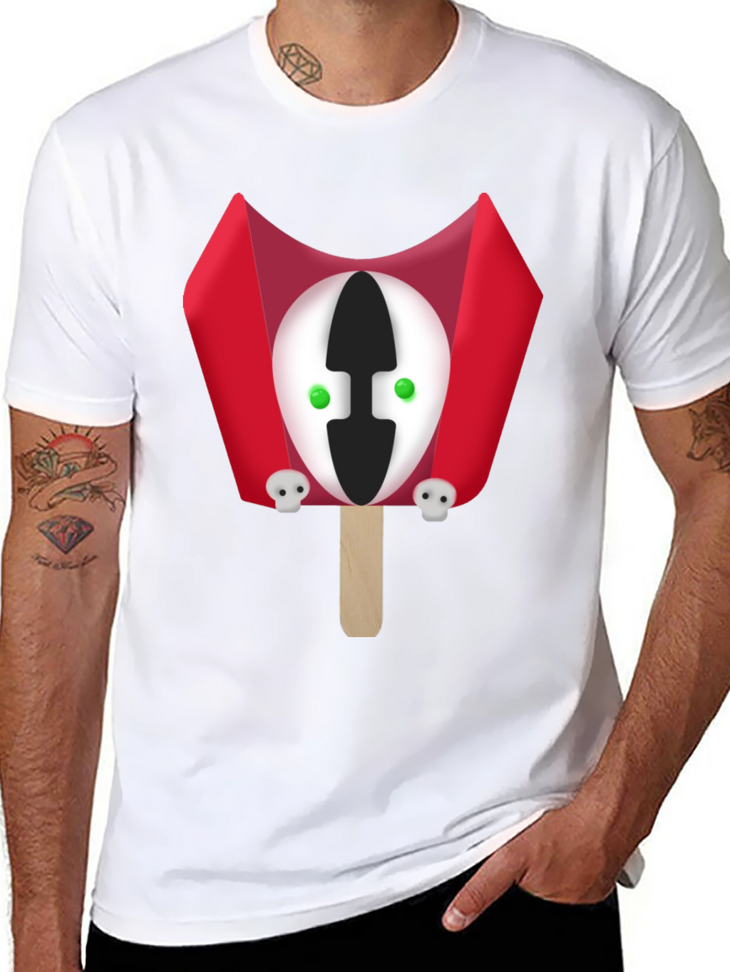 Spawn Ice Cream T-Shirt - Cool Graphic Tee