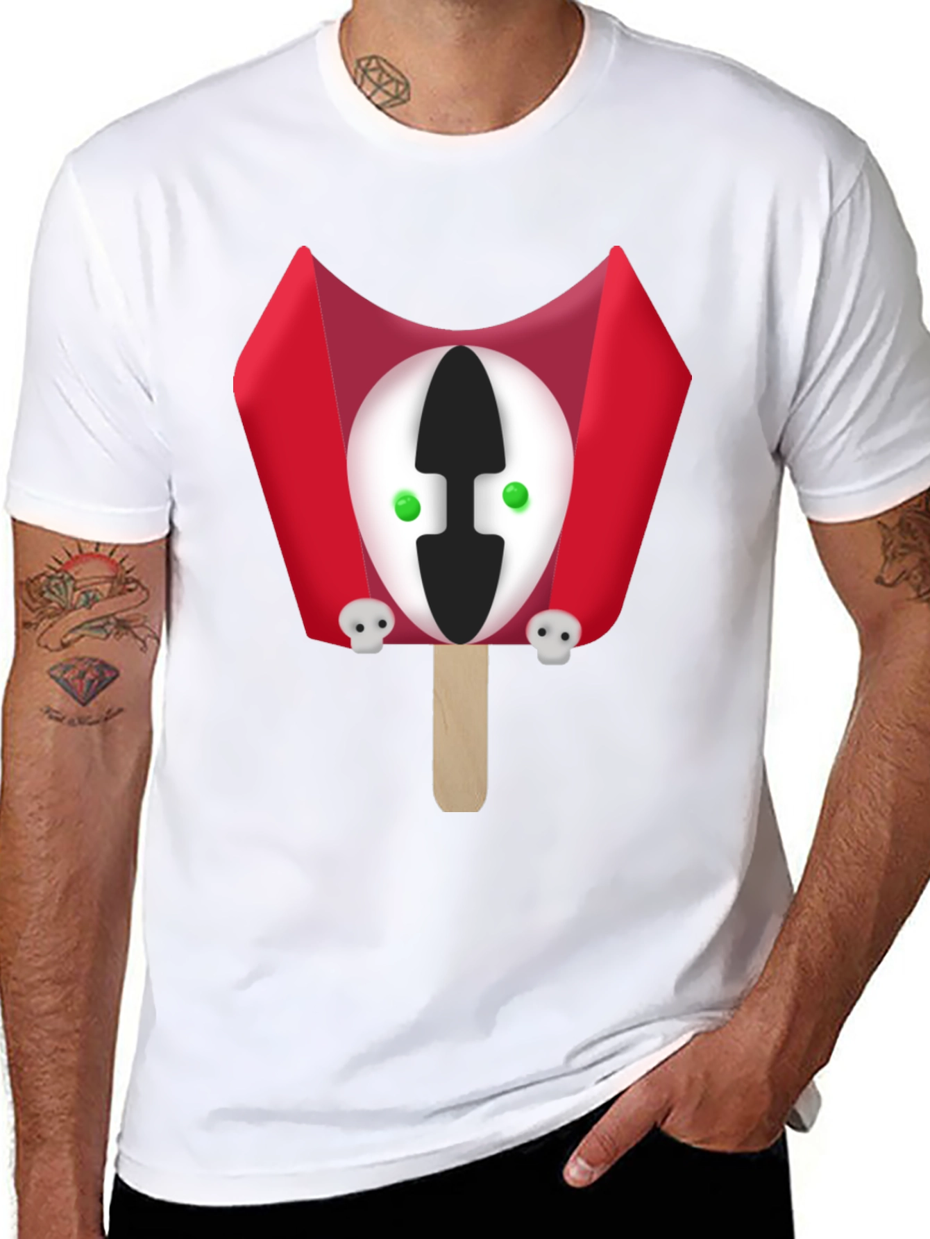 Spawn Ice Cream T-Shirt - Cool Graphic Tee