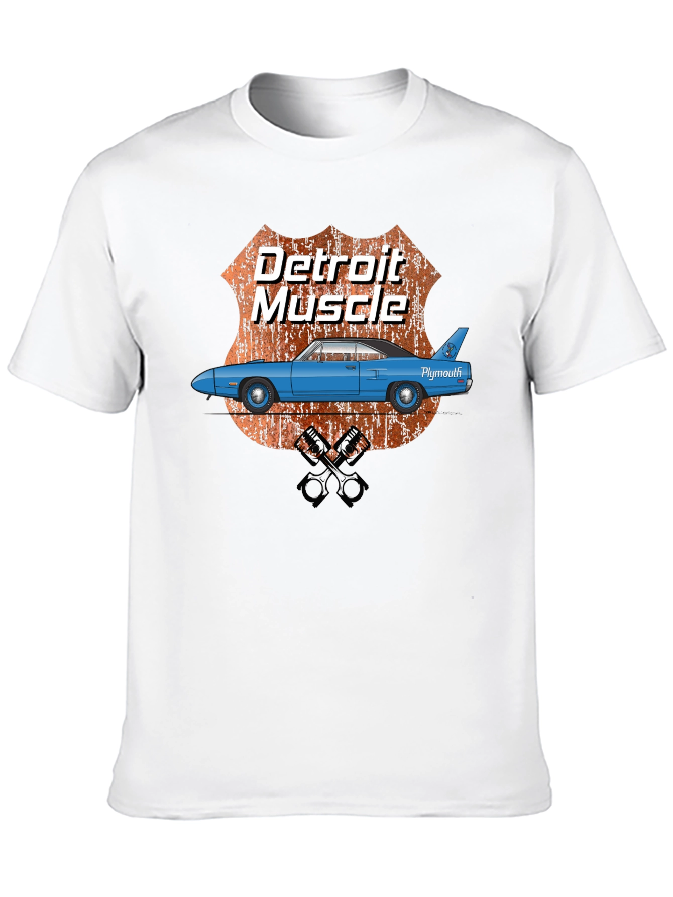 Detroit Muscle Car Graphic T-Shirt