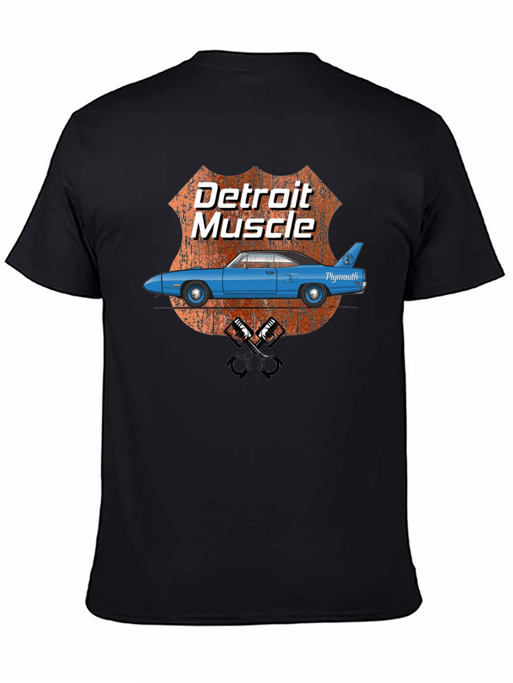 Detroit Muscle Car Graphic T-Shirt