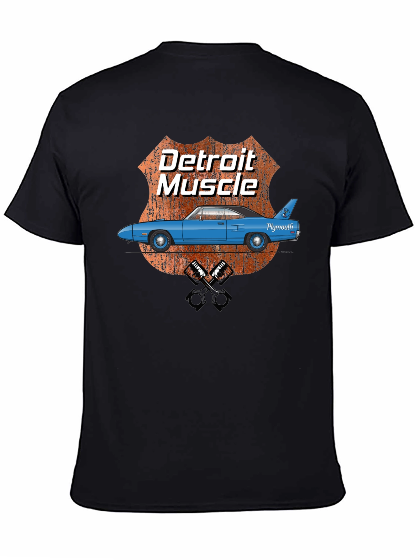 Detroit Muscle Car Graphic T-Shirt