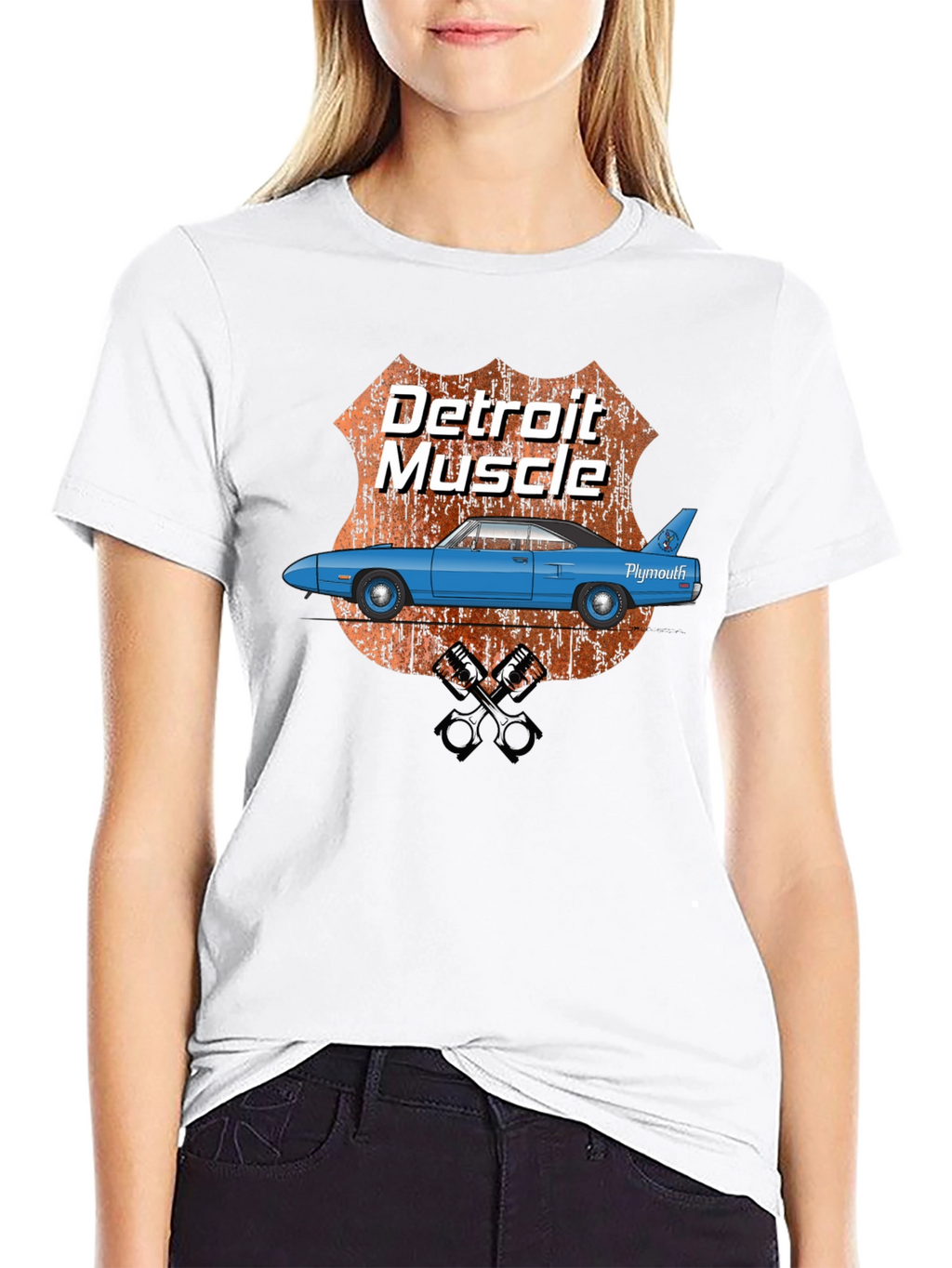 Detroit Muscle Car Graphic T-Shirt