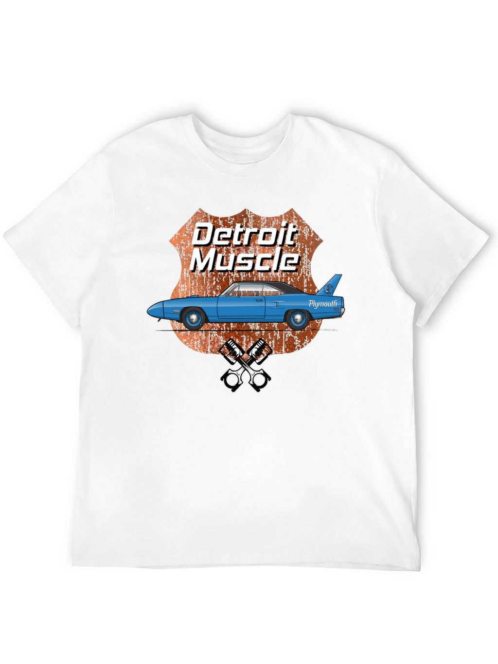 Detroit Muscle Car Graphic T-Shirt