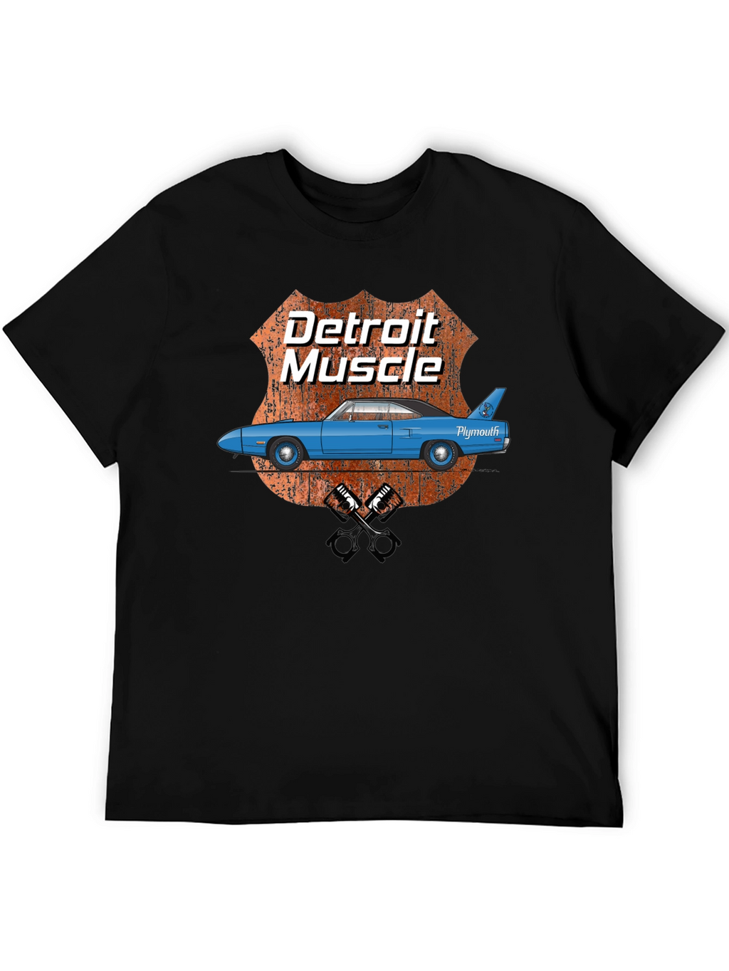 Detroit Muscle Car Graphic T-Shirt