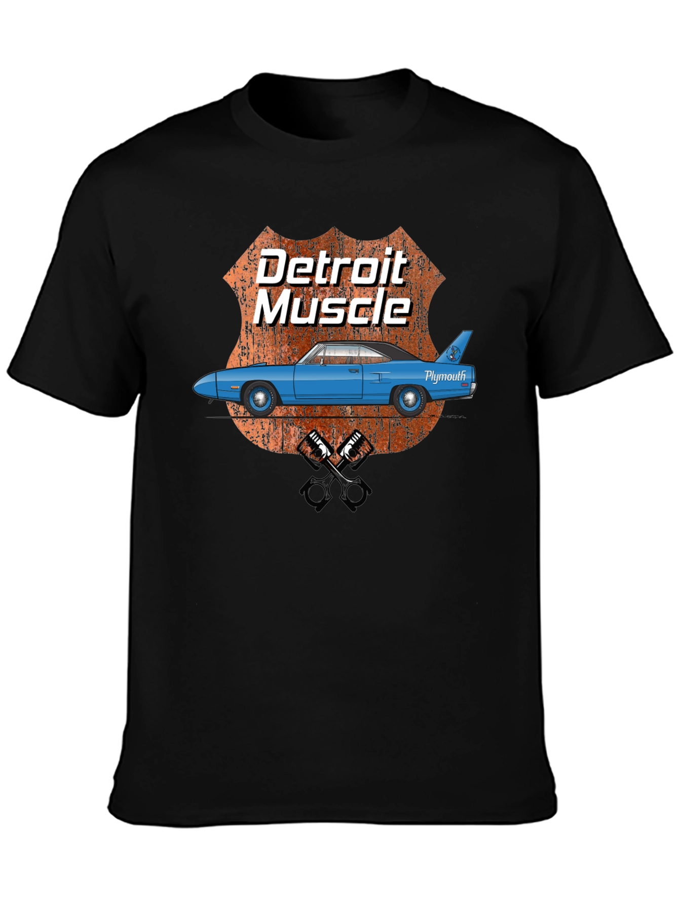 Detroit Muscle Car Graphic T-Shirt