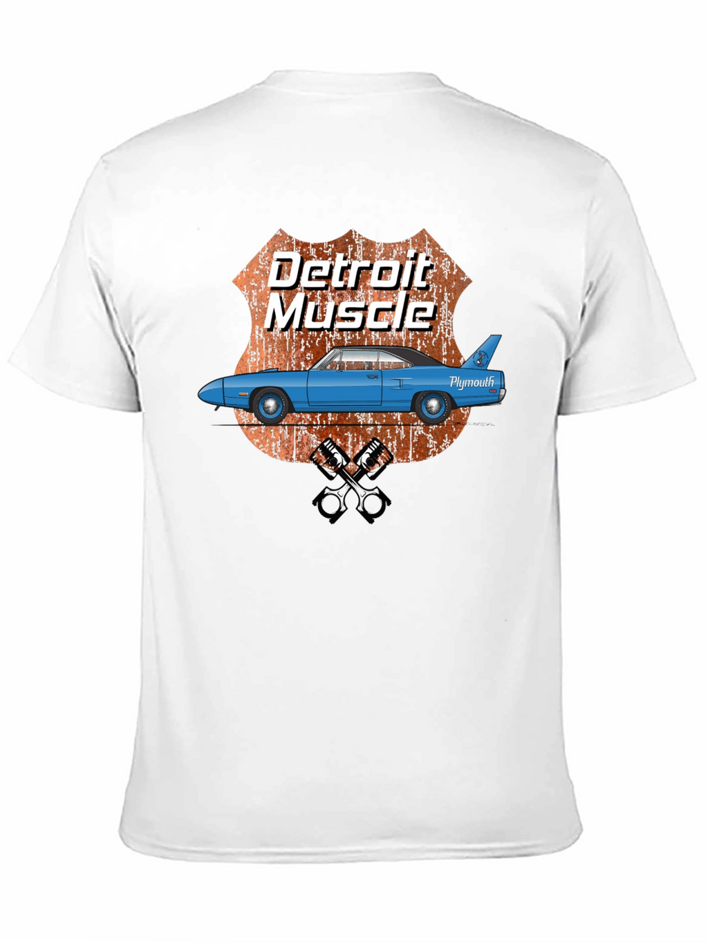 Detroit Muscle Car Graphic T-Shirt