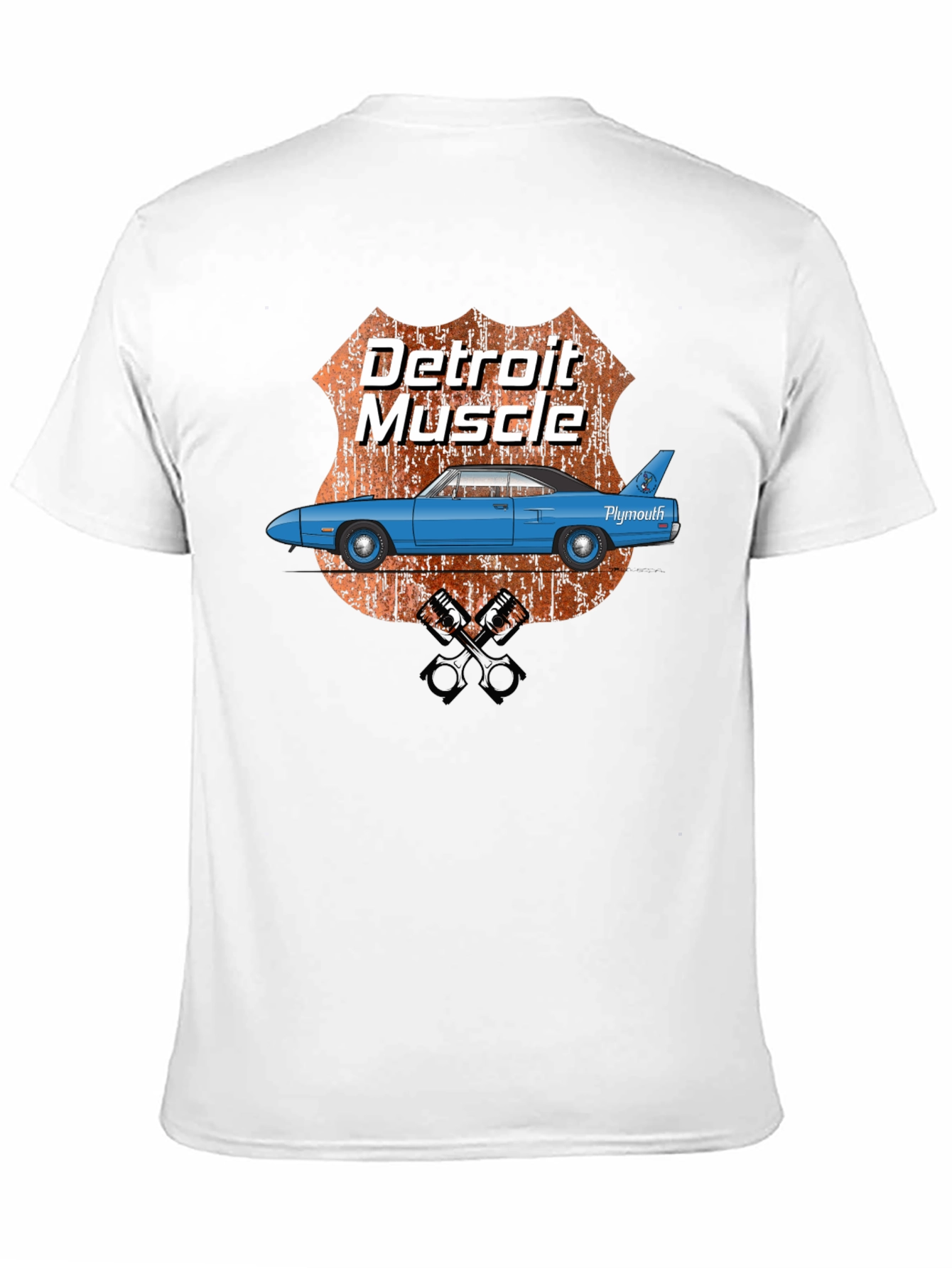Detroit Muscle Car Graphic T-Shirt