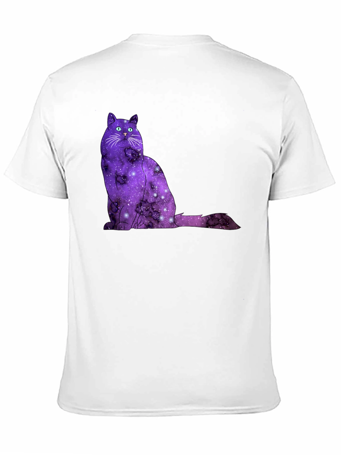 Galaxy Cat T-Shirt - Cosmic Feline Tee