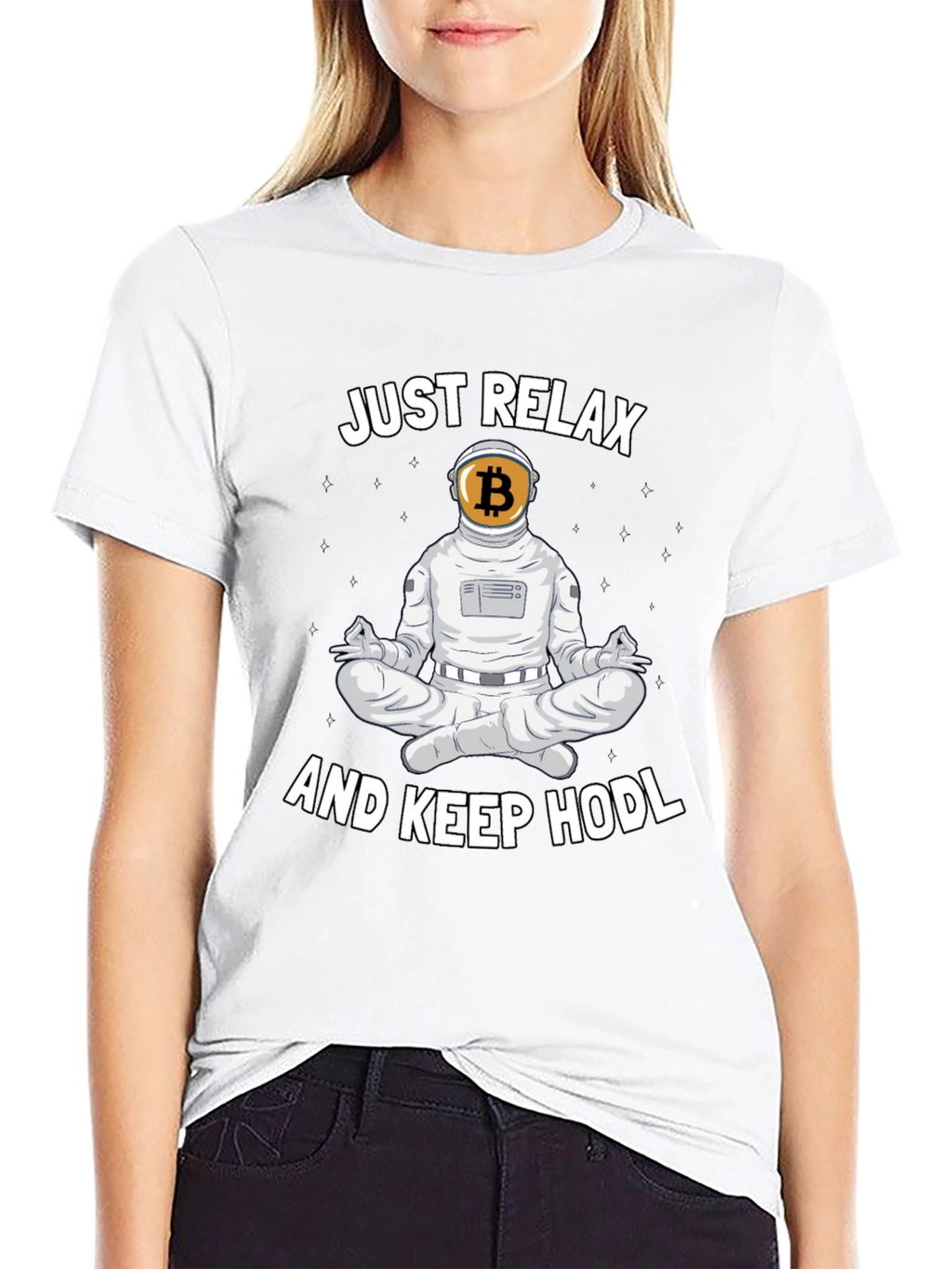 Just Relax and Keep HODL Crypto T-Shirt