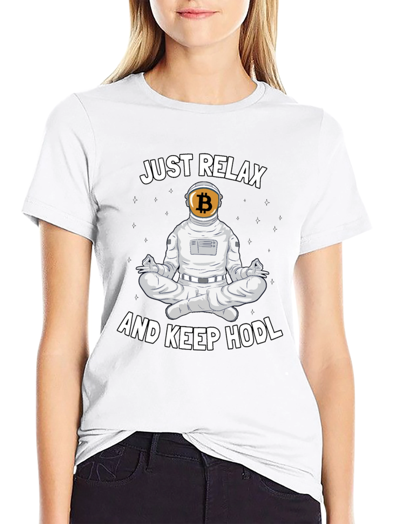 Just Relax and Keep HODL Crypto T-Shirt