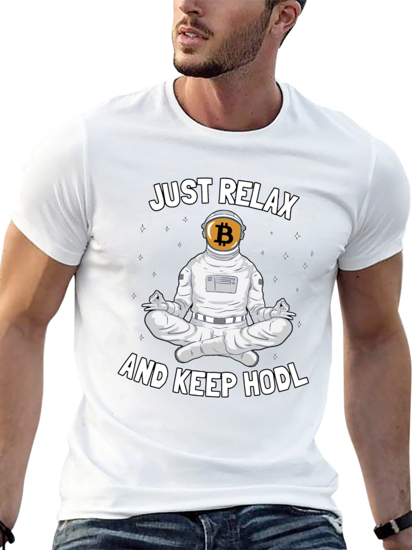Just Relax and Keep HODL Crypto T-Shirt