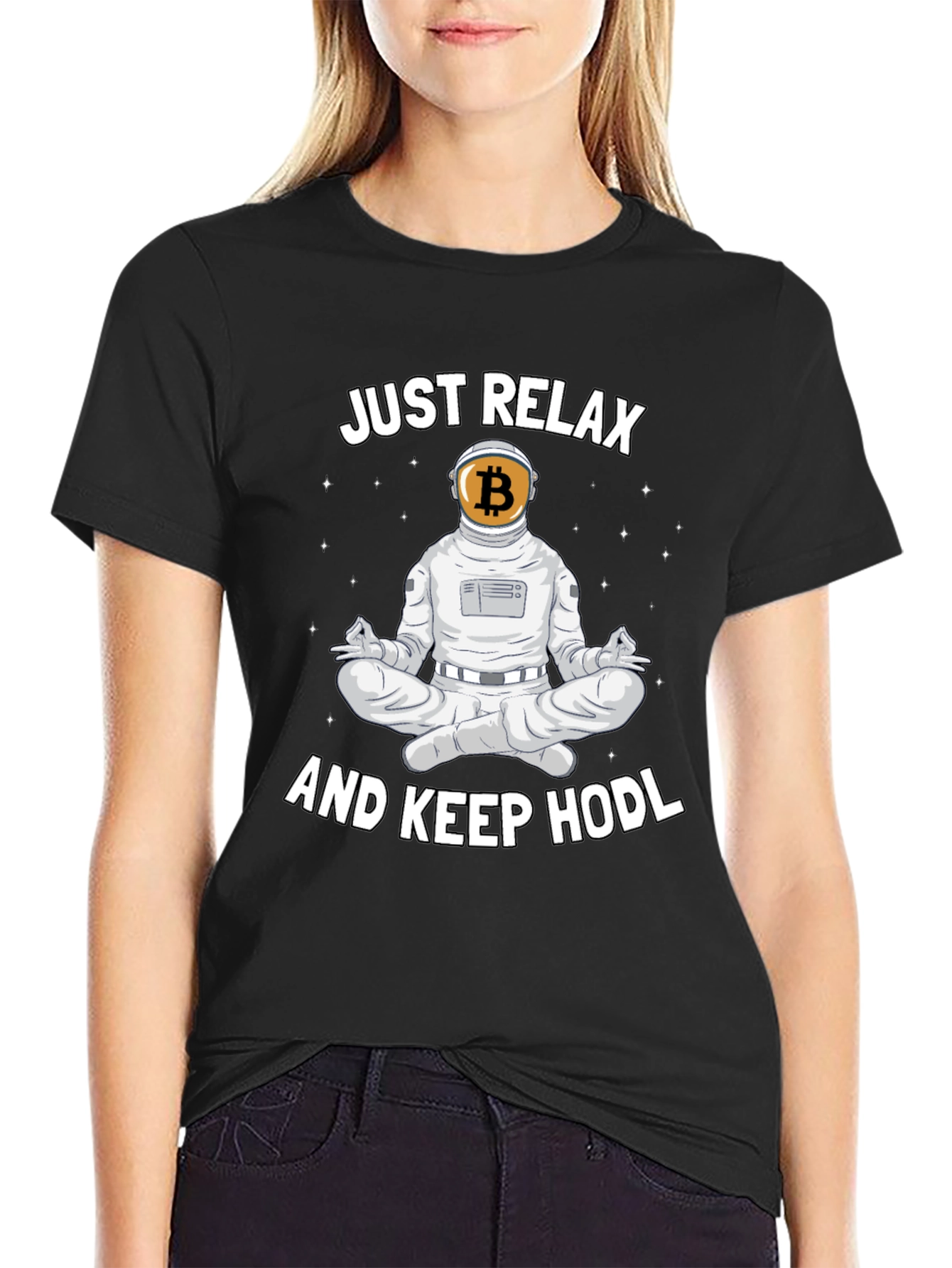 Just Relax and Keep HODL Crypto T-Shirt