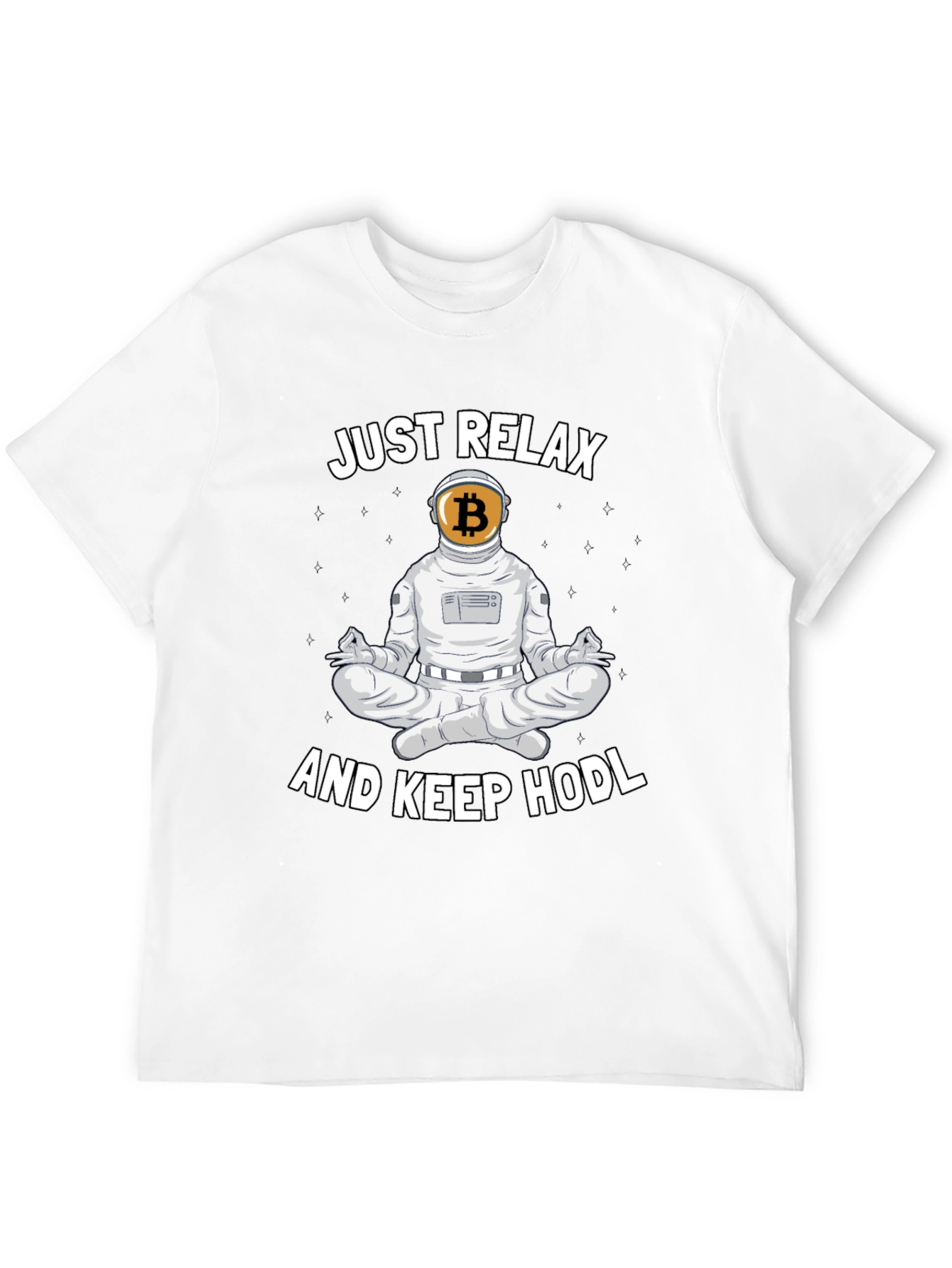 Just Relax and Keep HODL Crypto T-Shirt