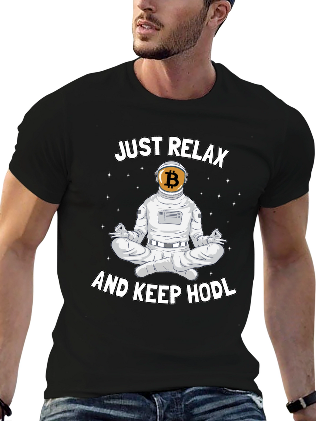 Just Relax and Keep HODL Crypto T-Shirt