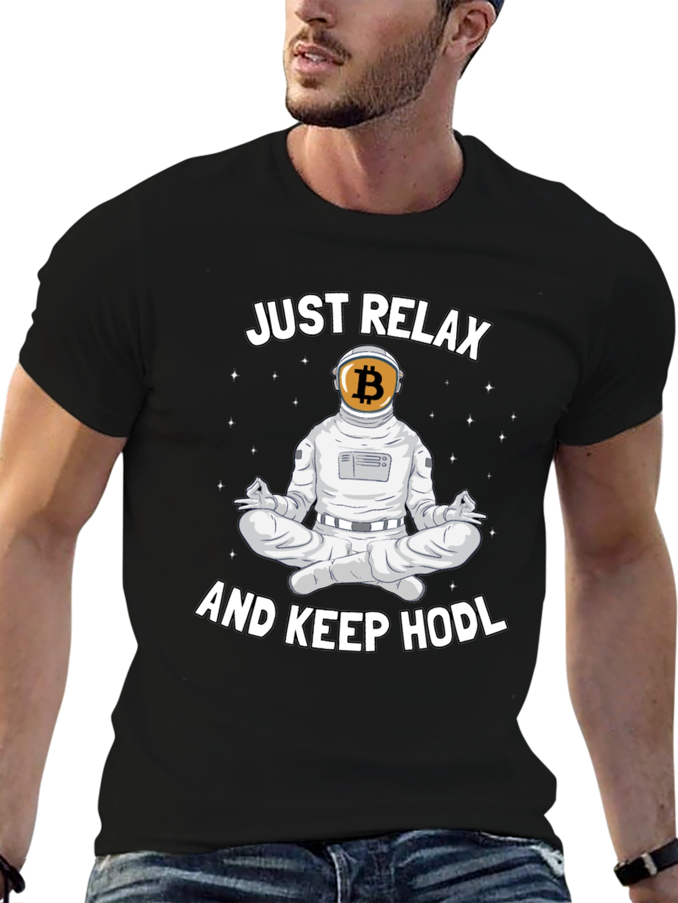 Just Relax and Keep HODL Crypto T-Shirt