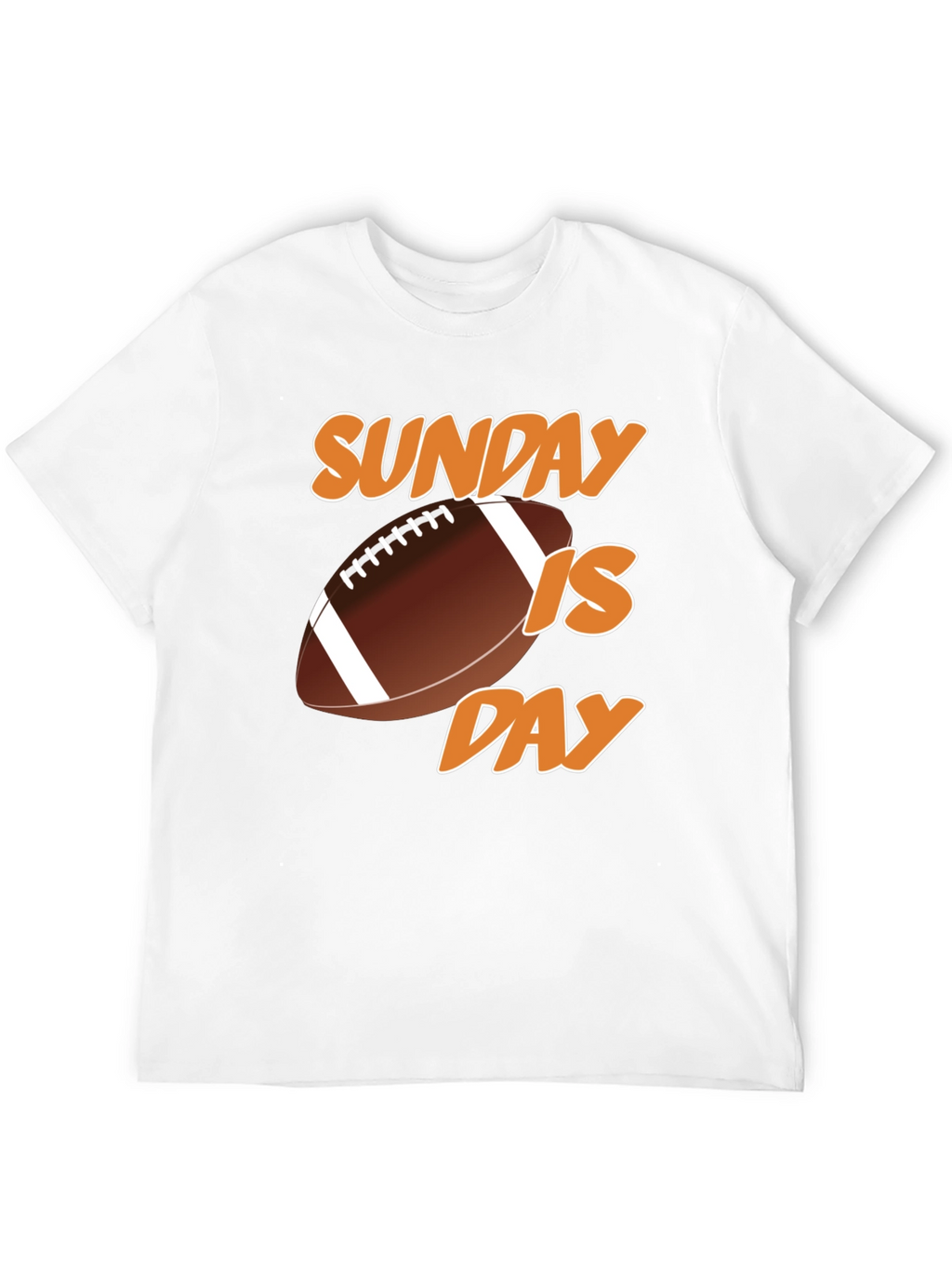Sunday is Football Day Graphic T-Shirt