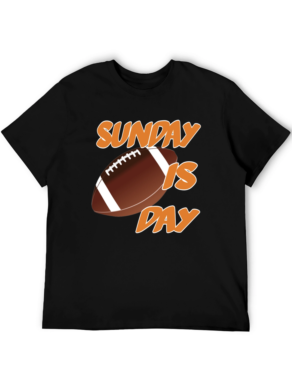 Sunday is Football Day Graphic T-Shirt