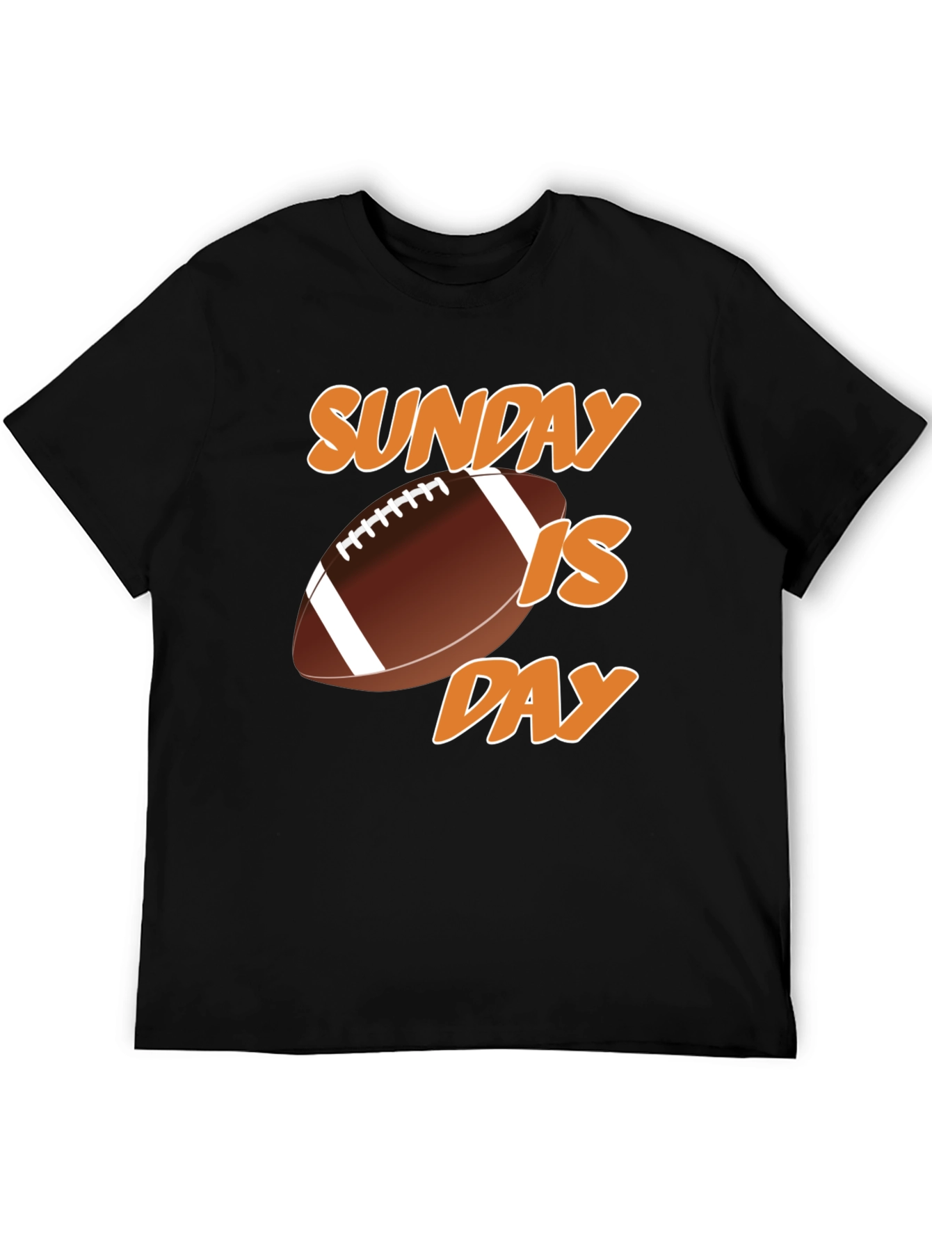 Sunday is Football Day Graphic T-Shirt