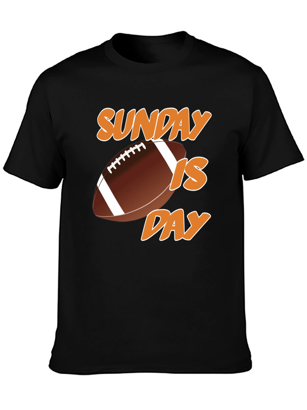 Sunday is Football Day Graphic T-Shirt