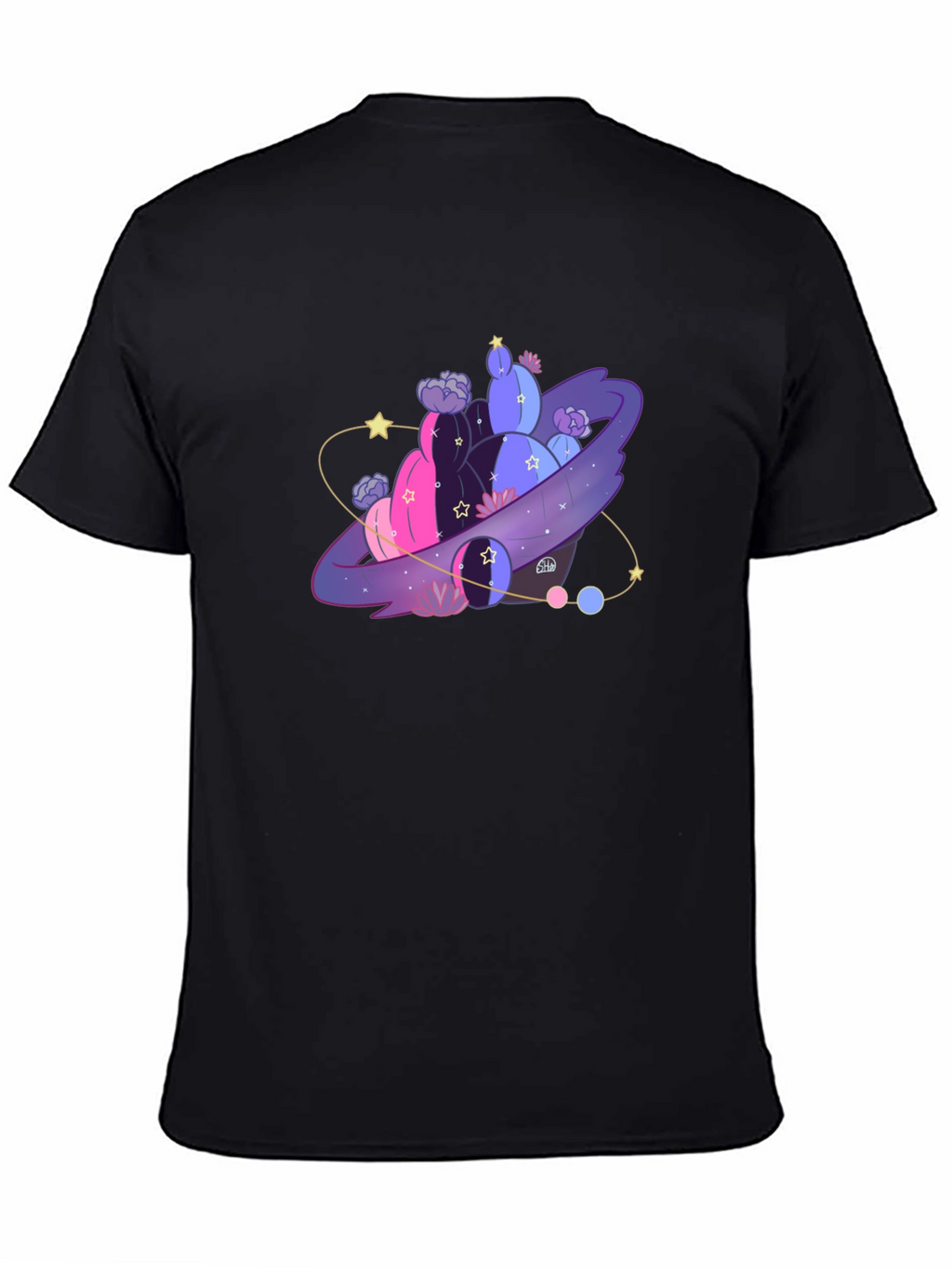 Galaxy Cactus T-Shirt - Unique Graphic Tee