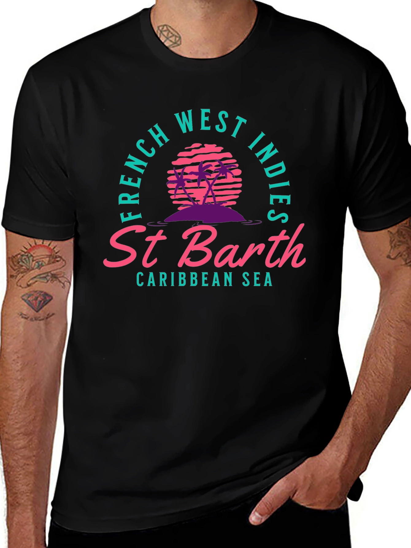 St. Barth T-Shirt French West Indies Graphic Tee