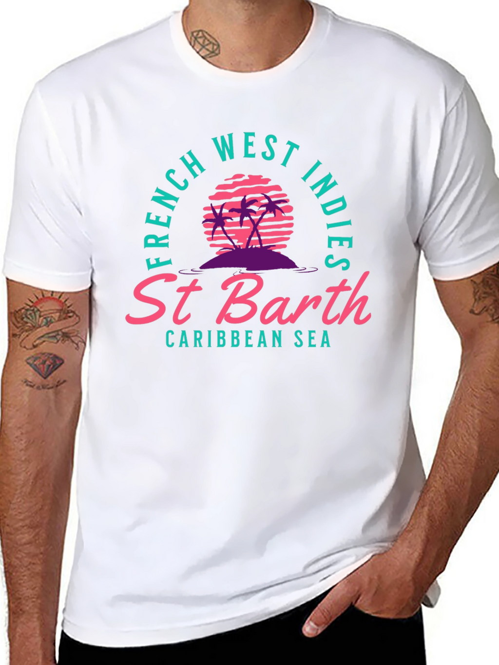 St. Barth T-Shirt French West Indies Graphic Tee