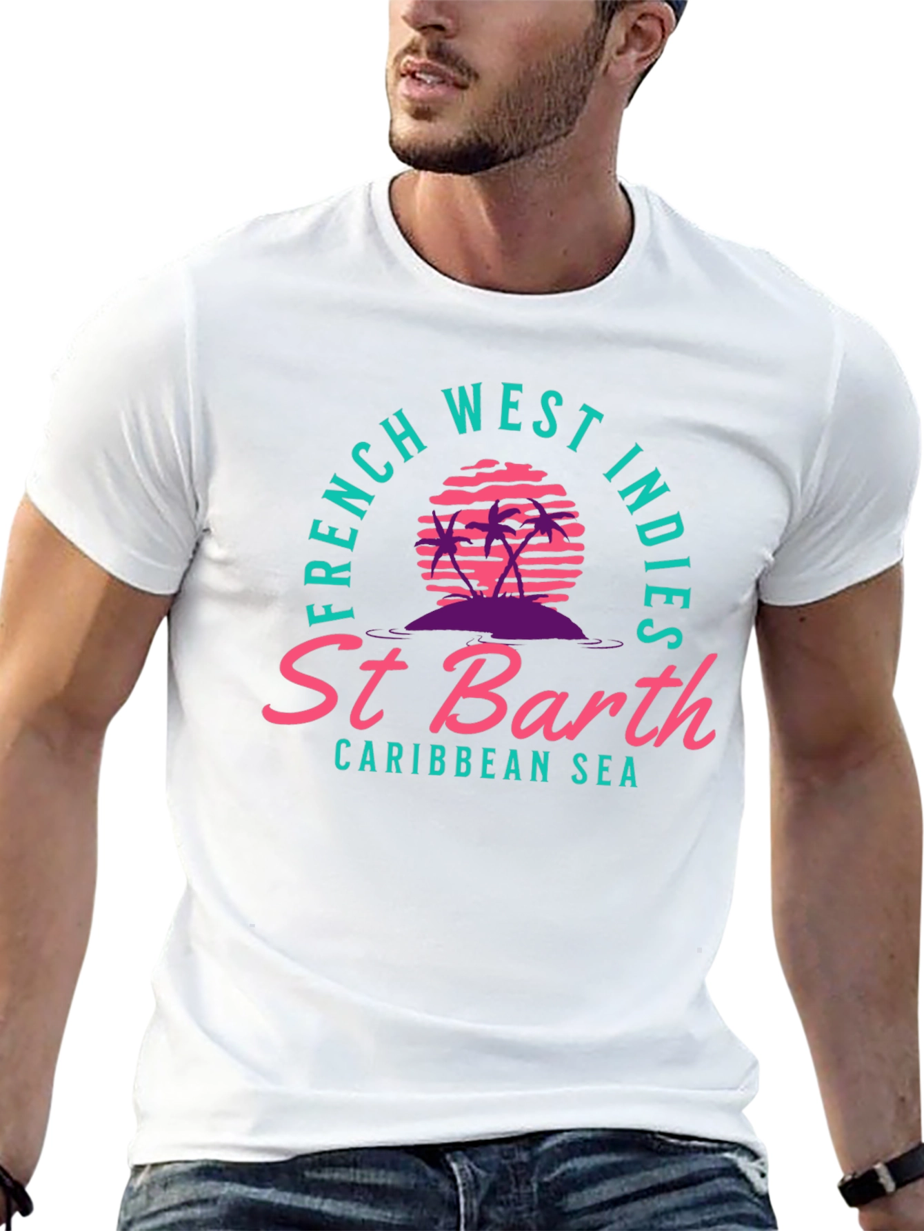 St. Barth T-Shirt French West Indies Graphic Tee