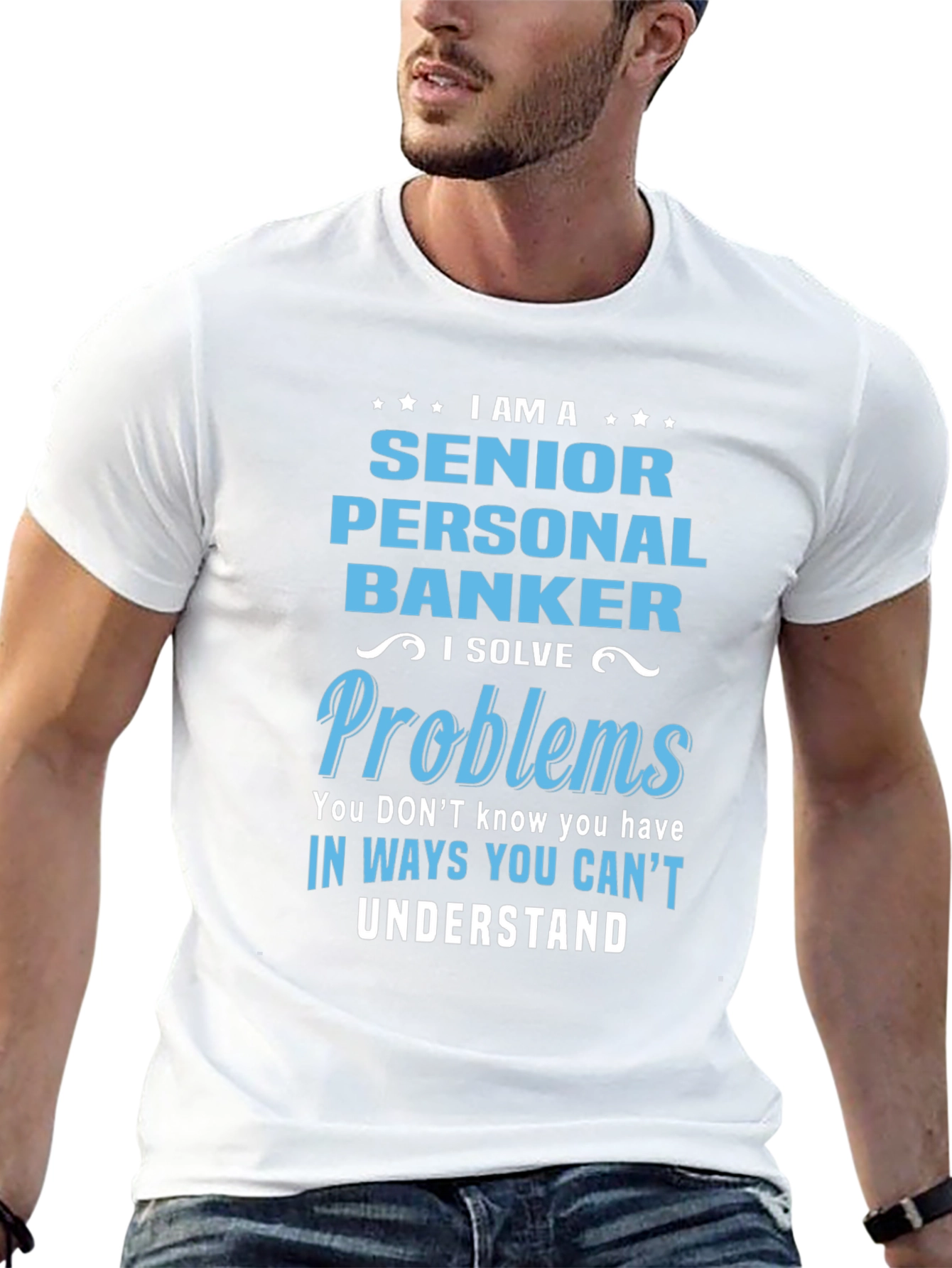Senior Personal Banker T-Shirt: Problem Solver