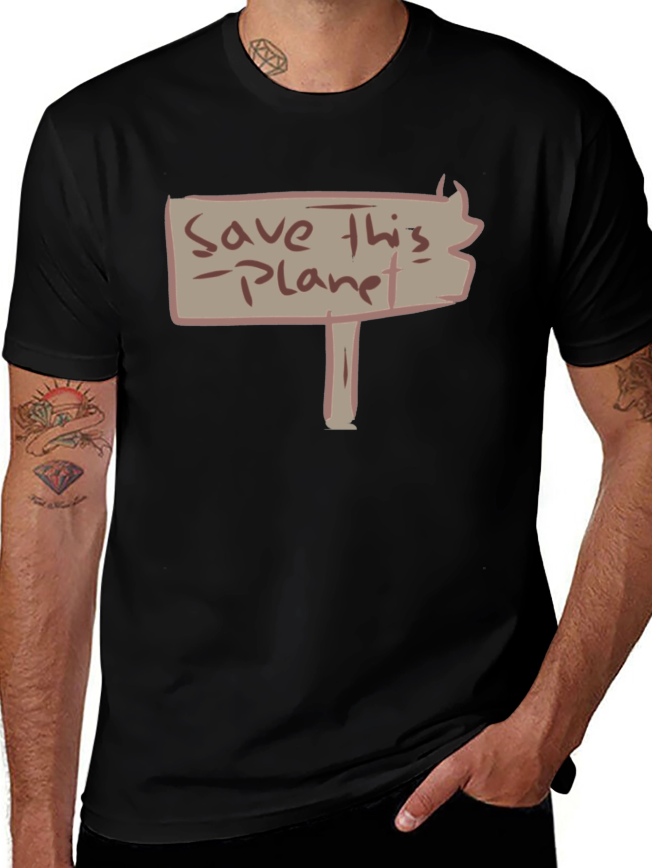 Save This Planet Graphic Tee - Earth Day Shirt
