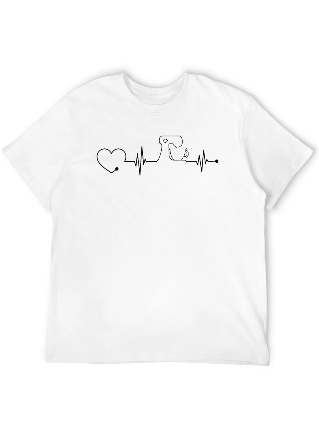 Baking Heartbeat Tee - Stand Mixer Love