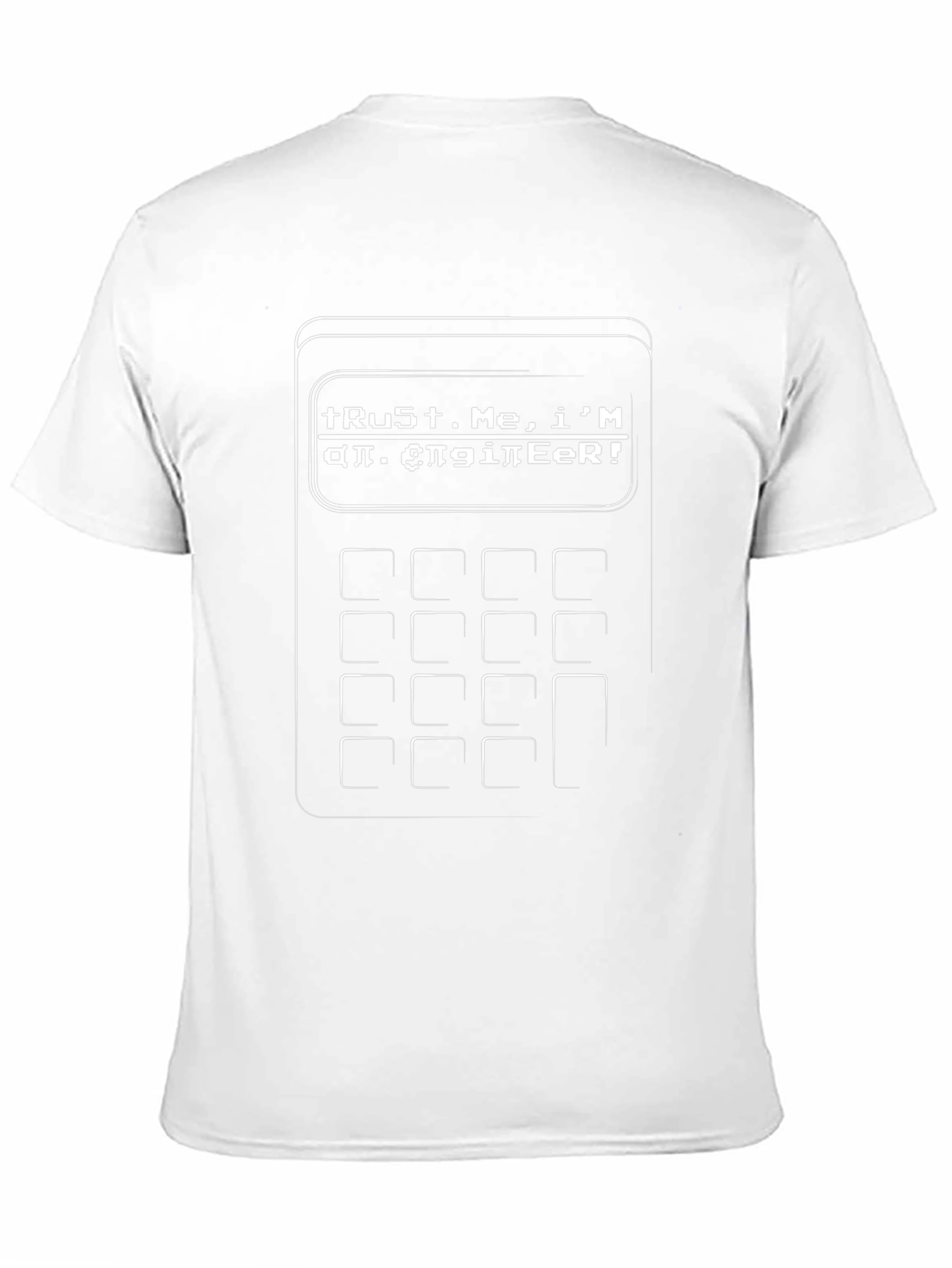 Funny Engineer Calculator T-Shirt - Trust Me!