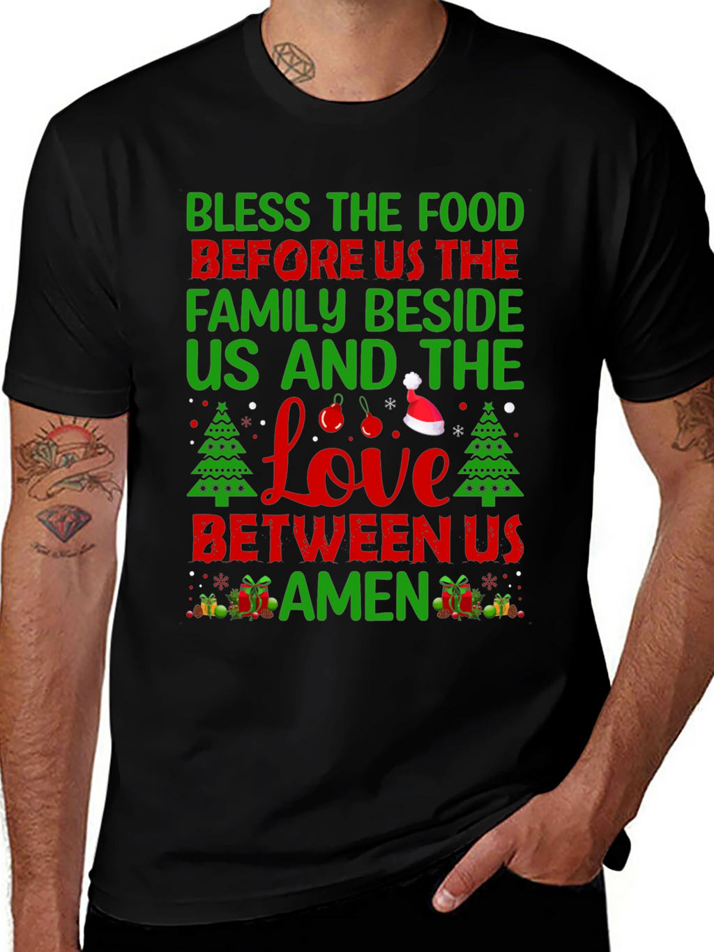 Festive Holiday Family T-Shirt