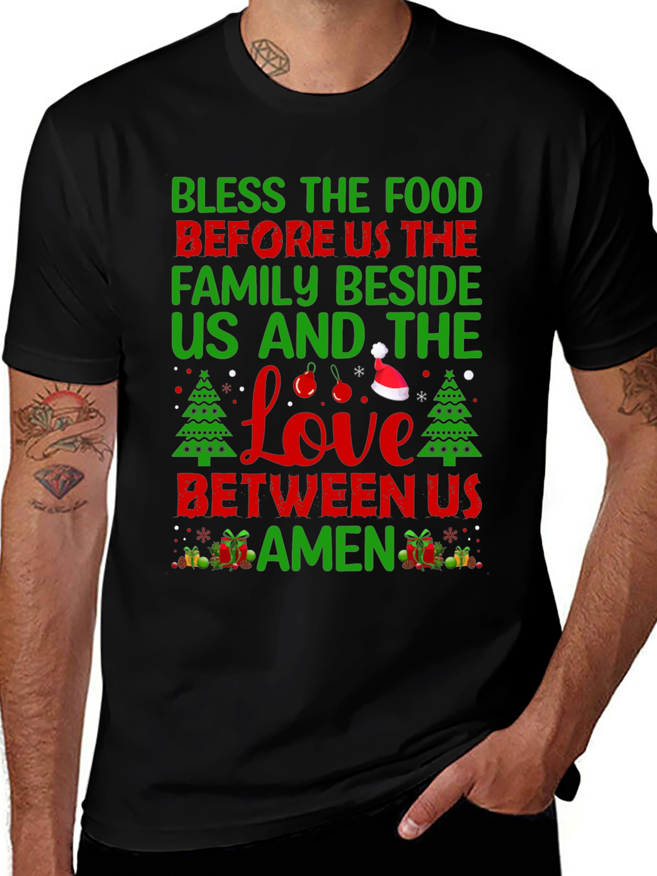 Festive Holiday Family T-Shirt