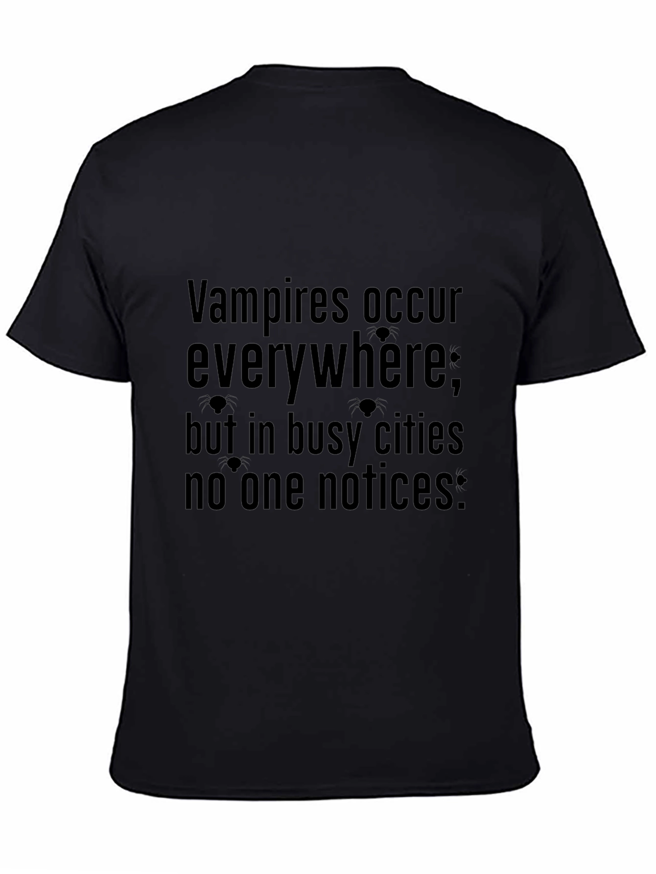 Vampire Humor Graphic Tee